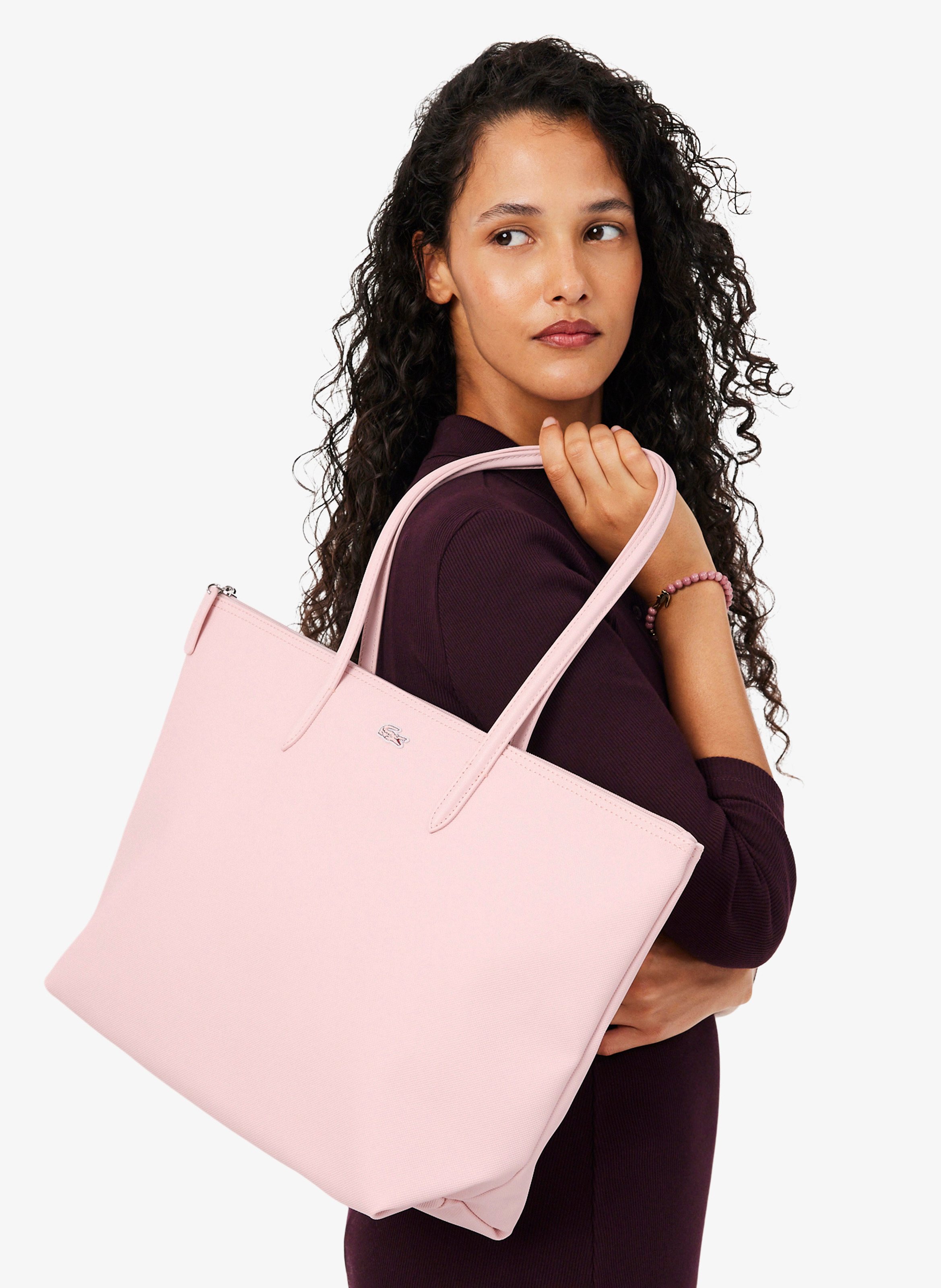 Große Einkaufstasche L.12.12 Konzept LACOSTE Rosa