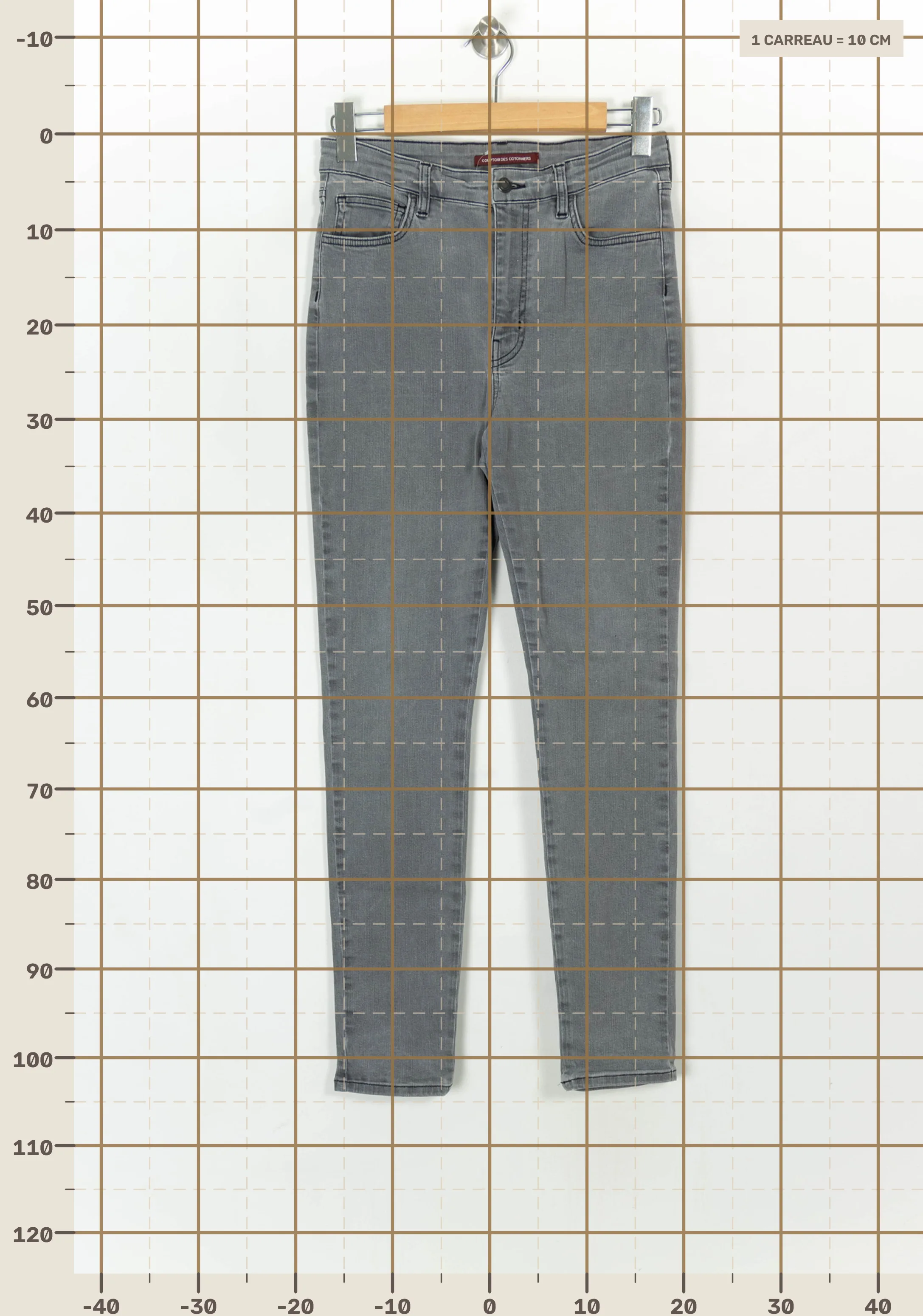 Jeans COMPTOIR DES COTONNIERS - Seconde main Grey