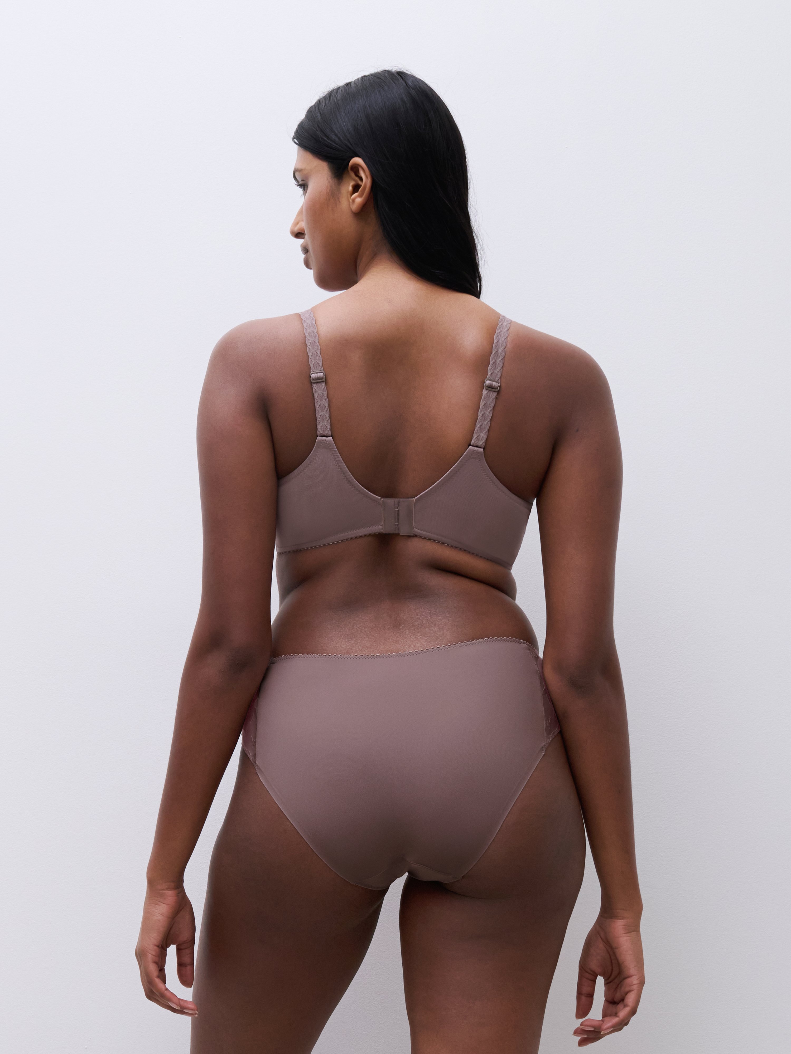 Full-cup bra CHANTELLE Brown
