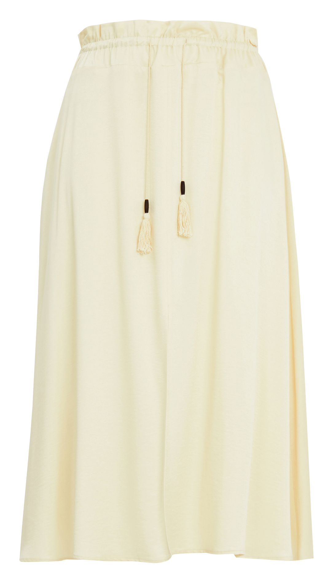 Jupe longue effet satin MAT FASHION Beige