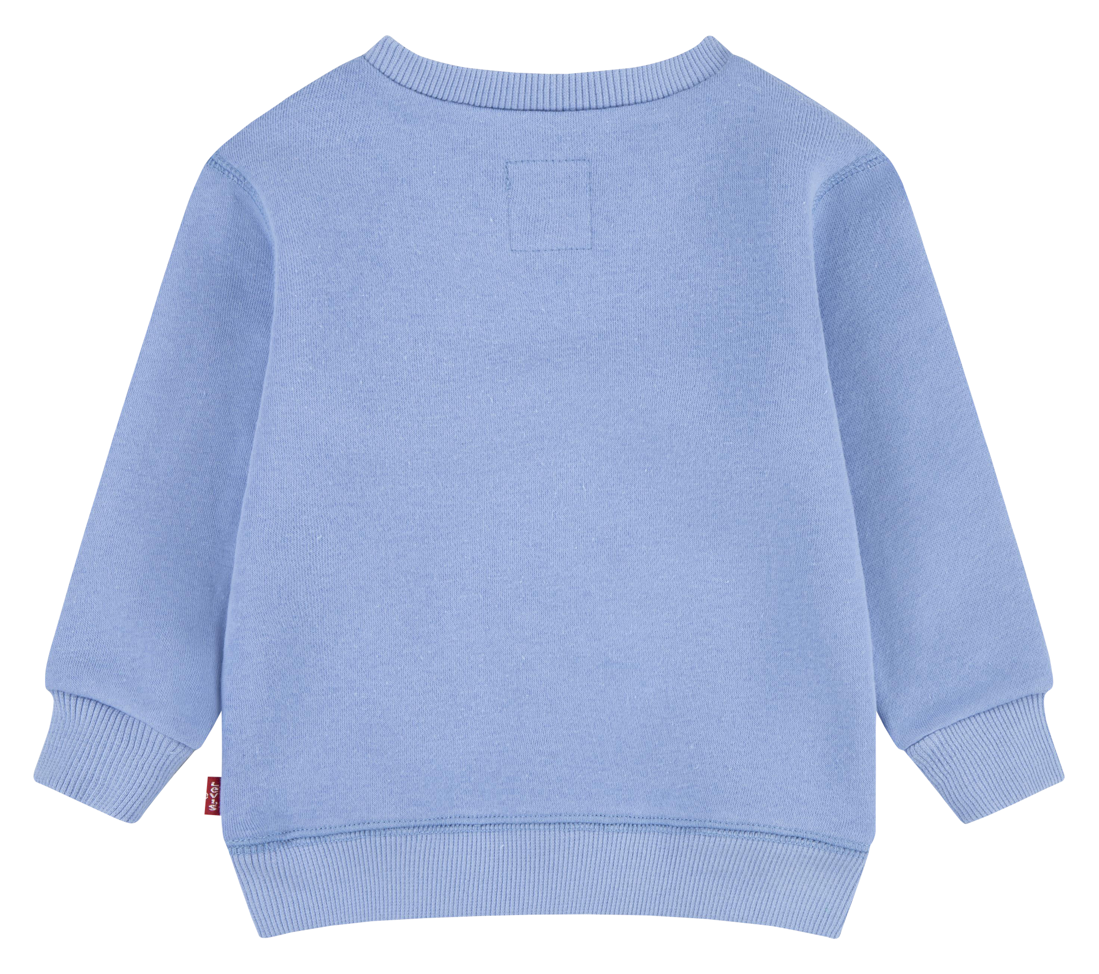 Sweat droit col rond en coton mélangé LEVI'S KIDS Bleu