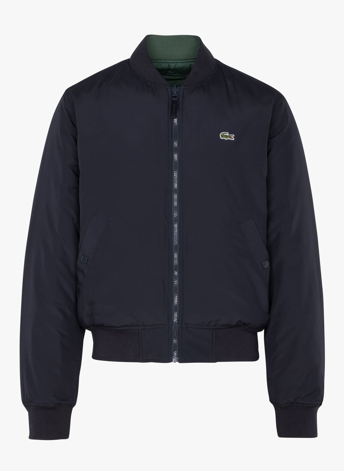 Blouson Col Montant R versible Abysm sequoia Lacoste Homme
