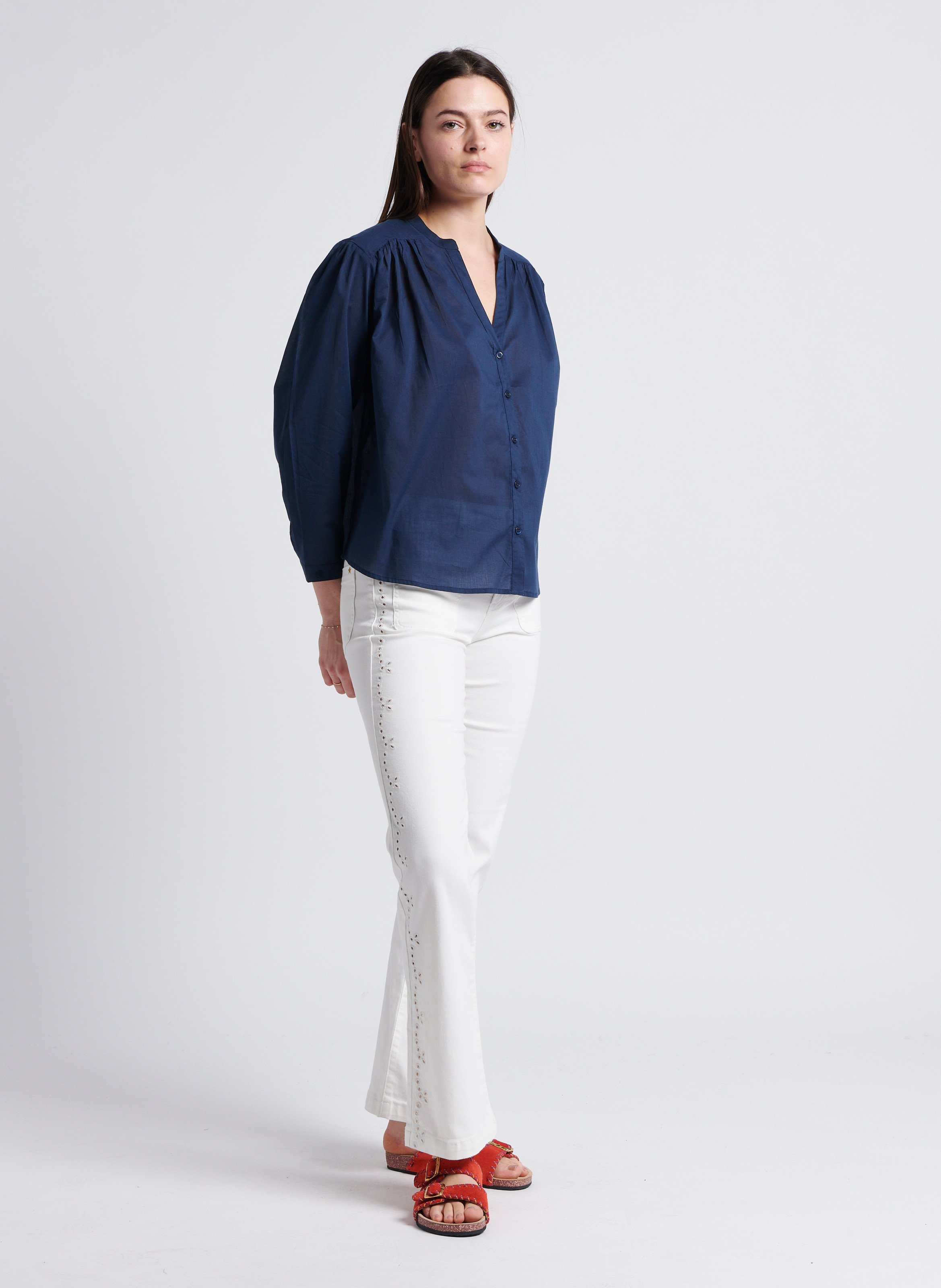 Blouse ample LA PETITE ETOILE Bleu