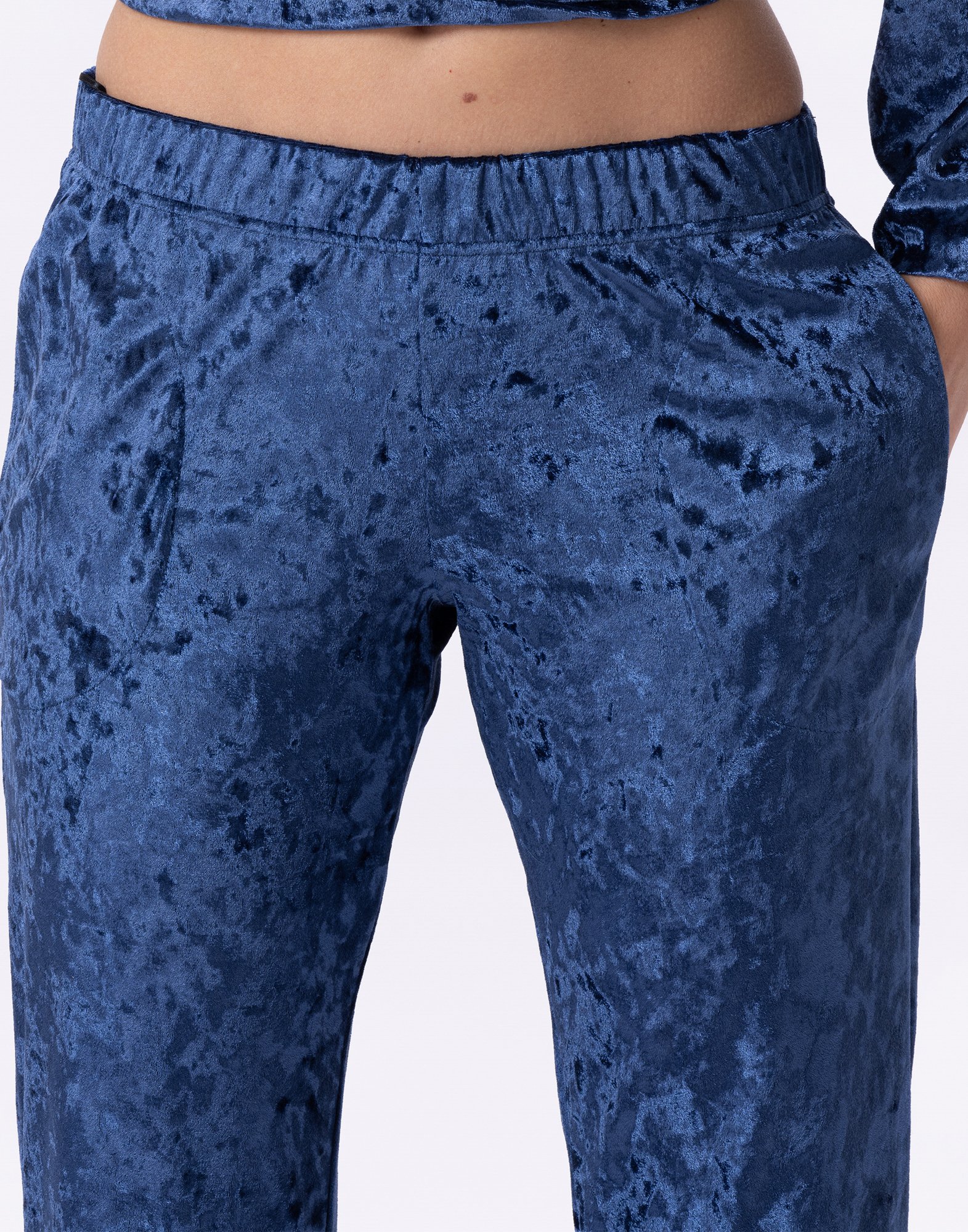 Velvet tracksuit LE CHAT Blue