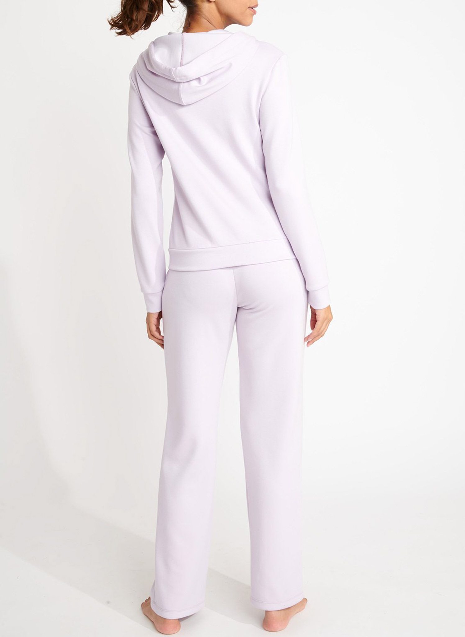 Sweat zippé à capuche BANANA MOON Violet