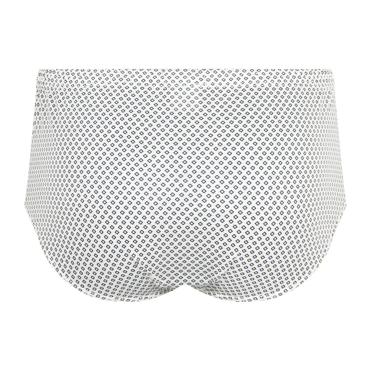 High-rise pattern open panties EMINENCE Blue