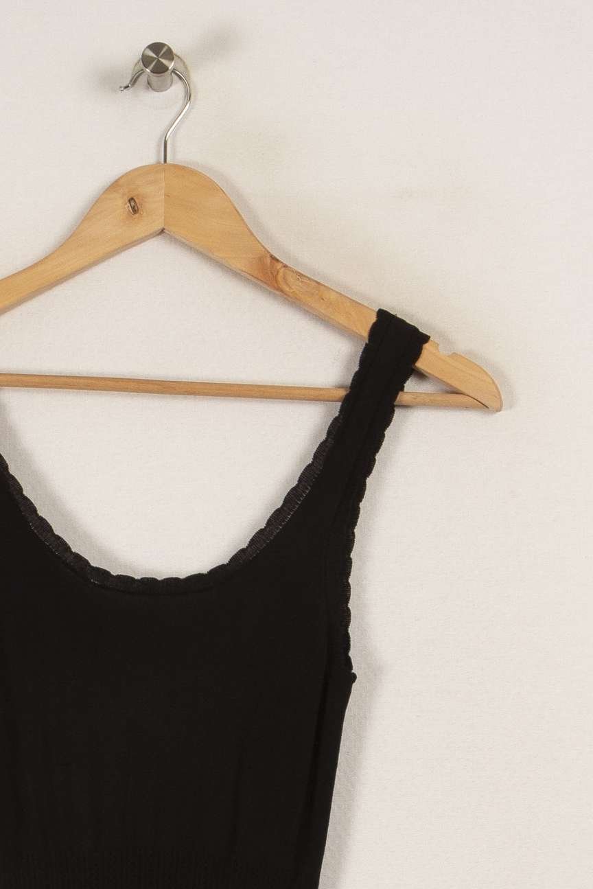 Midi dress TARA JARMON - Seconde Main Black