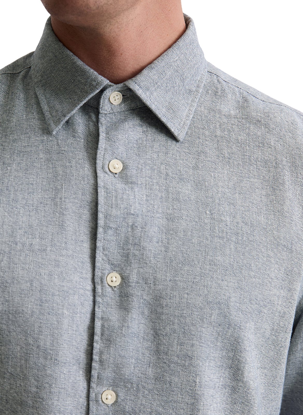 Chemise col classique en lin mélangé MARC O'POLO Multicolore