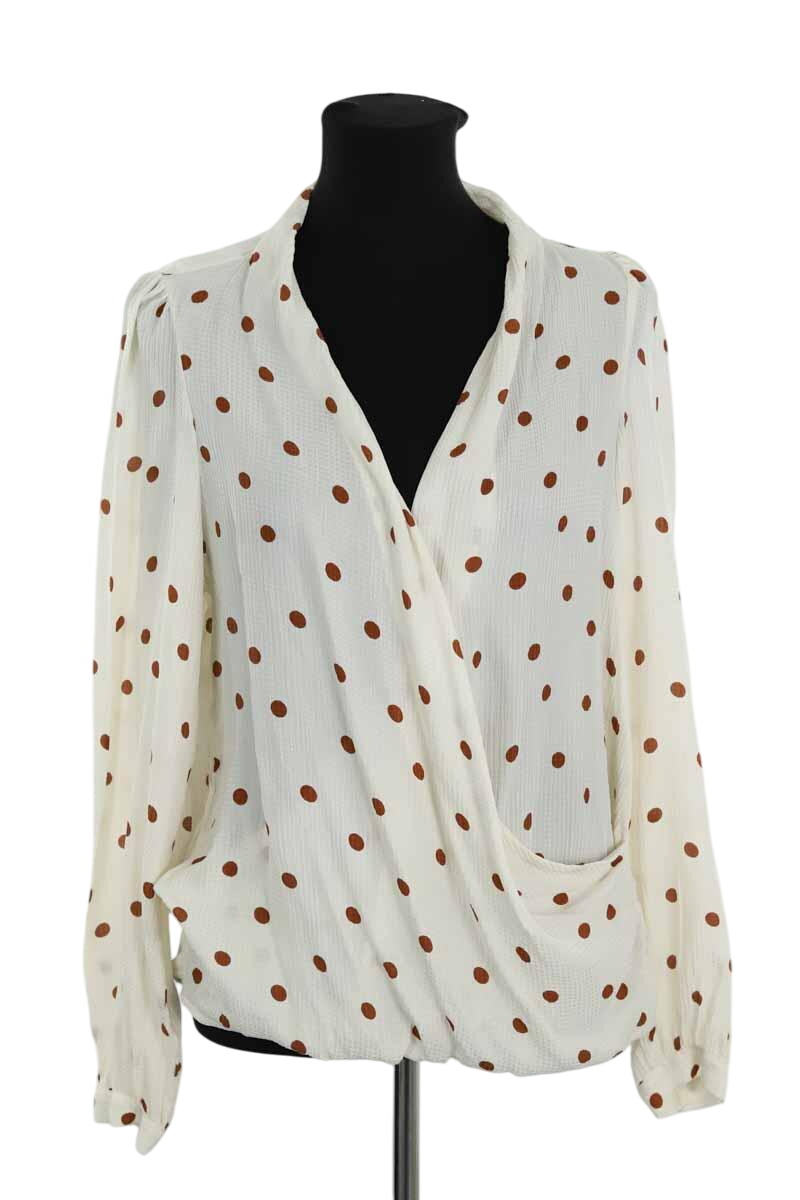 Silk blouse SEZANE - Seconde main Beige