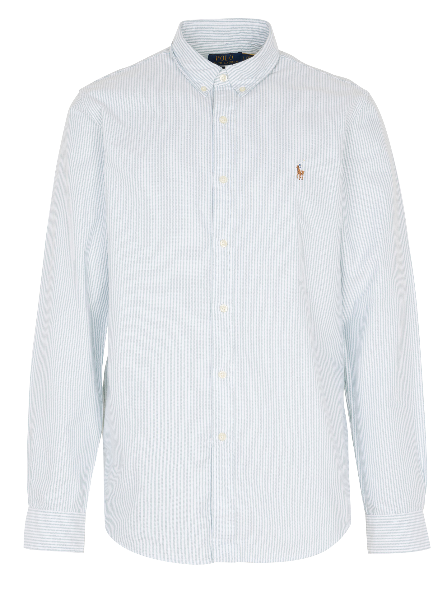 Chemise col classique en coton POLO RALPH LAUREN Vert