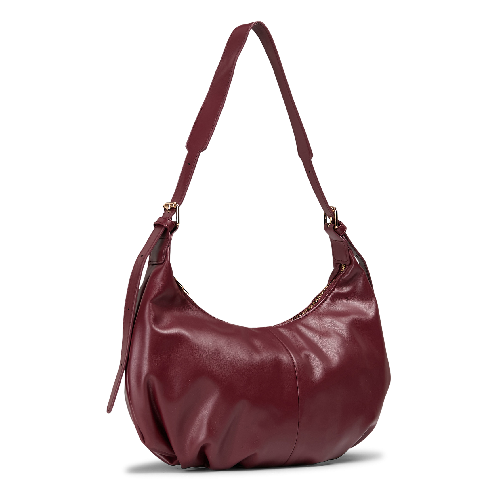 Faux leather shoulder bag AU PRINTEMPS PARIS Purple