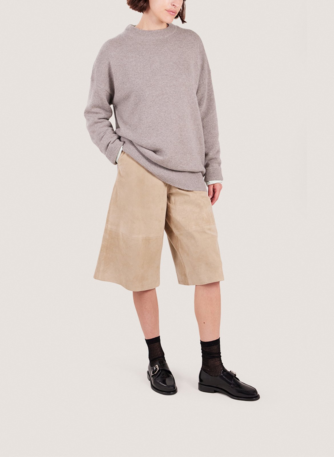 Mocassins en cuir verni JONAK Noir