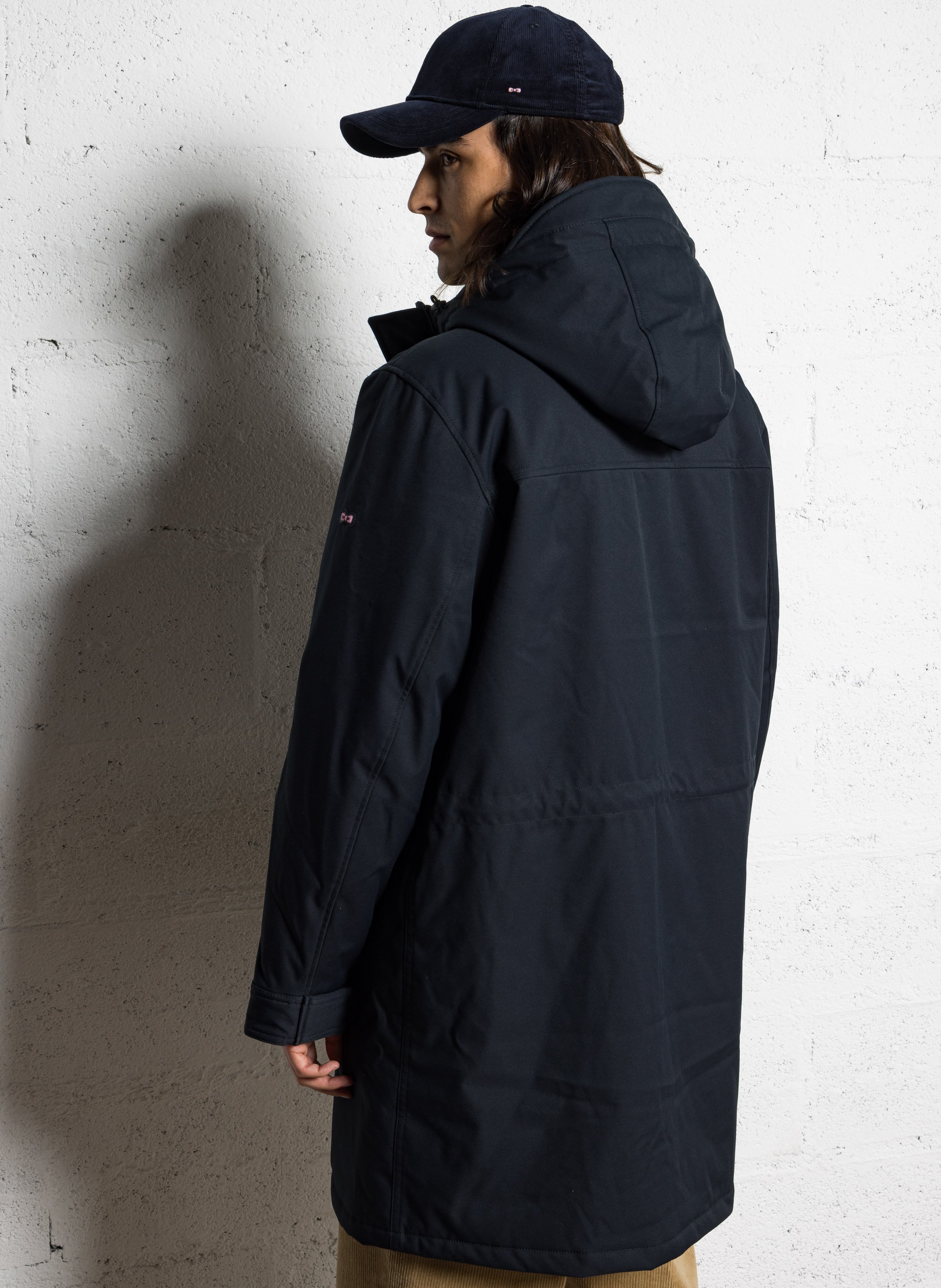 Parka à capuche EDEN PARK Noir