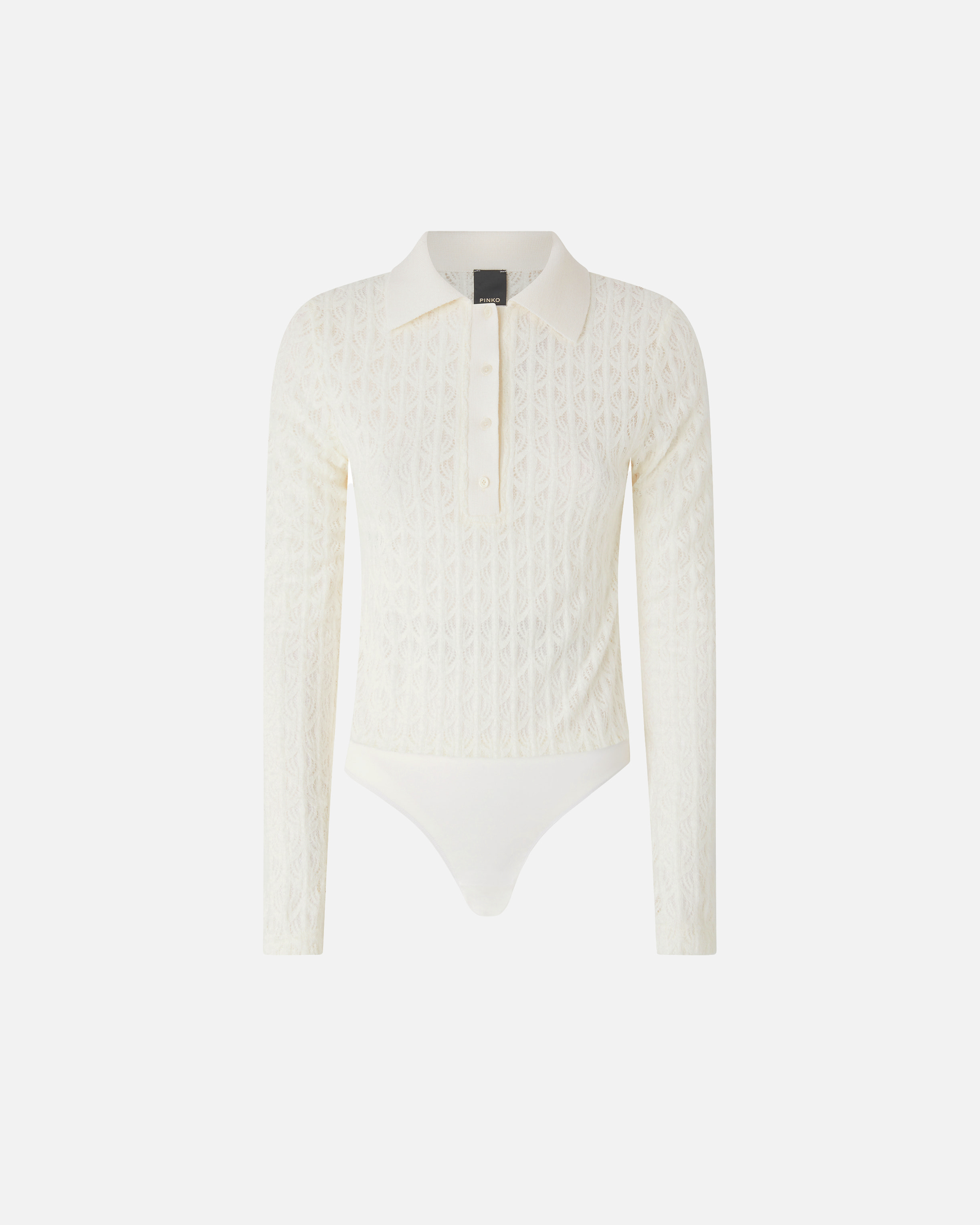 Lace bodysuit PINKO White
