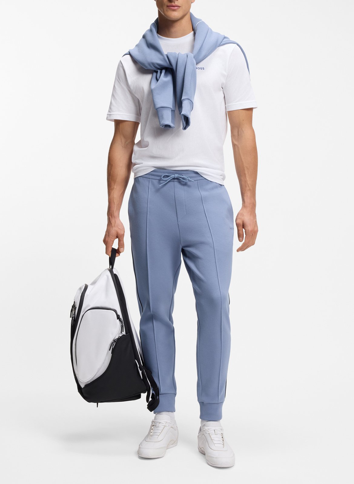 Cotton-blend joggers BOSS Blue