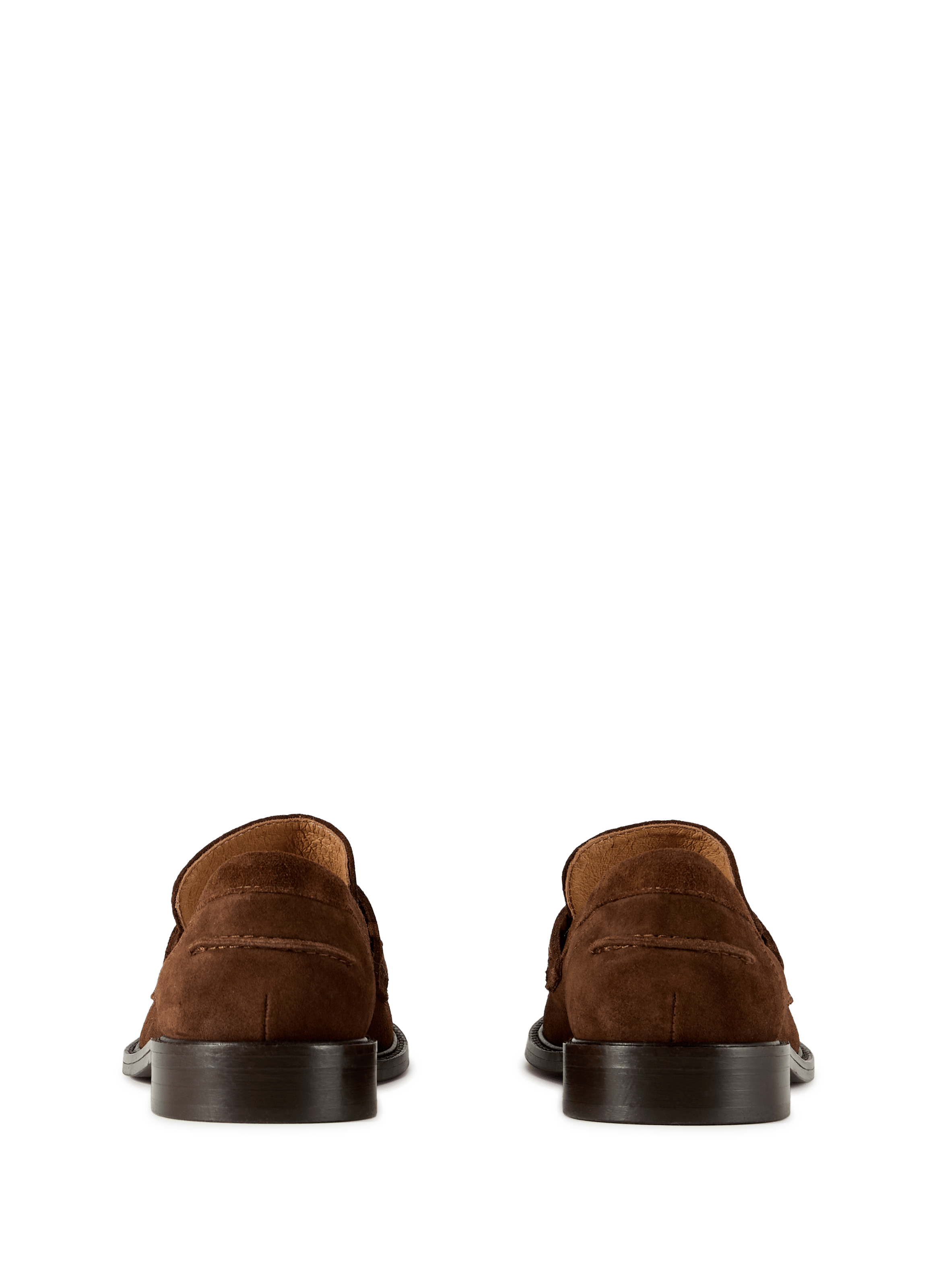 Mocassins en cuir Marron