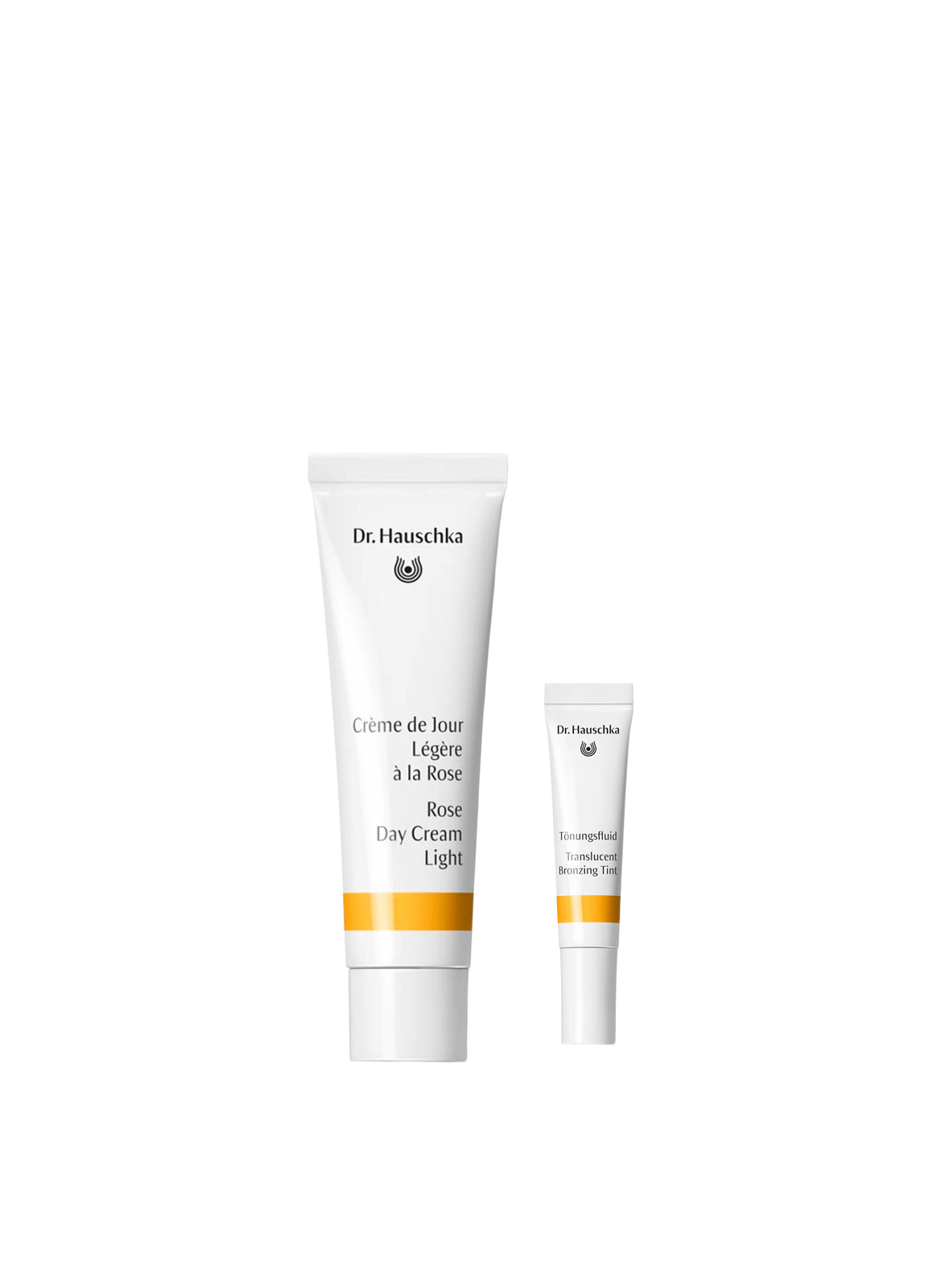 Day Cream Light with Rose 30 ml + Tinted Emulsion 2.5 ml DR. HAUSCHKA No color