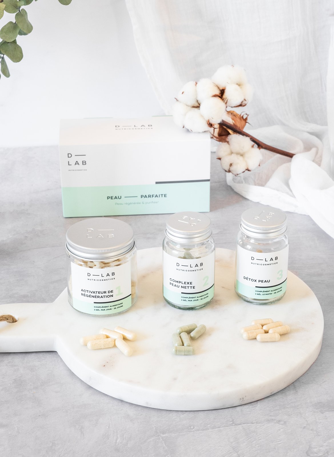 Programme Peau Parfaite - Nahrungsergänzungskomplex für perfekte Haut D-LAB NUTRICOSMETICS No color