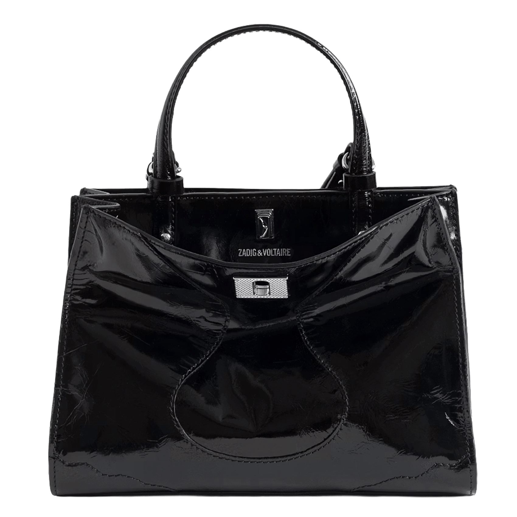 Handtas van lakleer ZADIG&VOLTAIRE