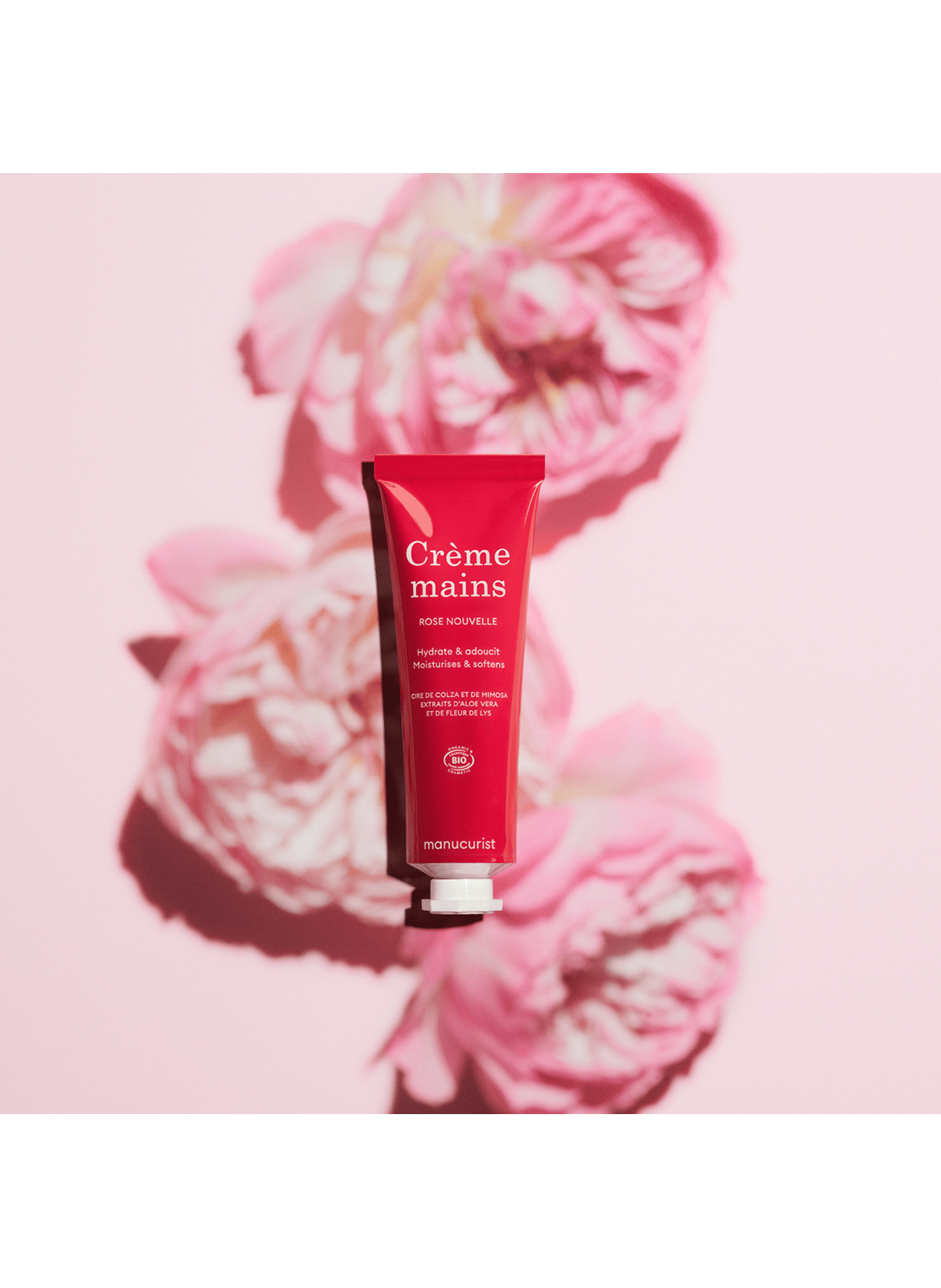 Crème mains rose MANUCURIST No color