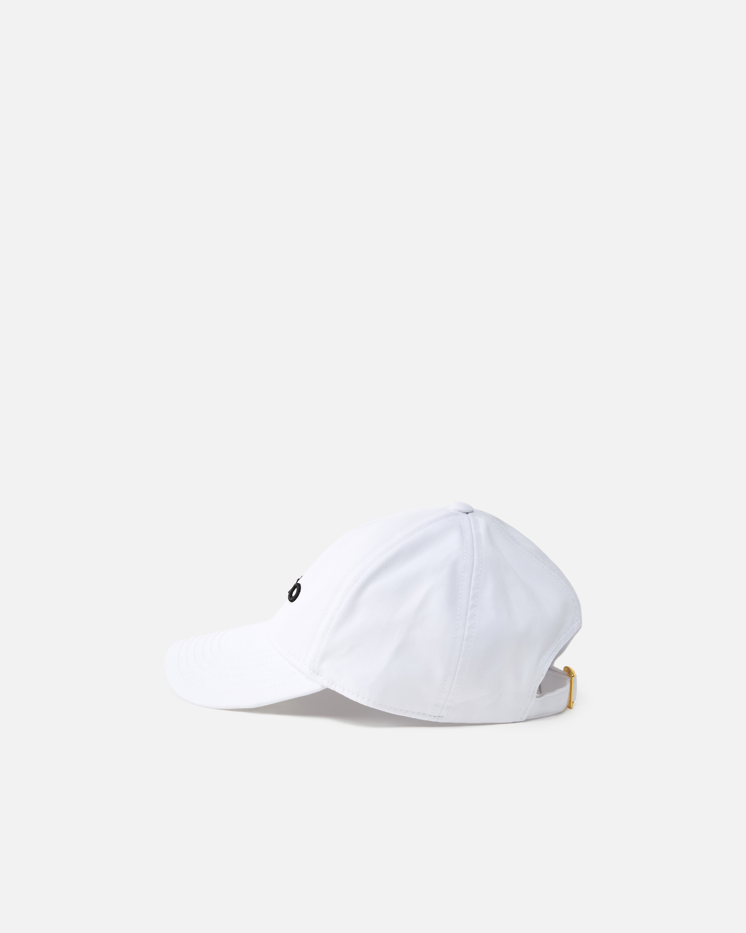 Cap with embroidered logo PINKO White