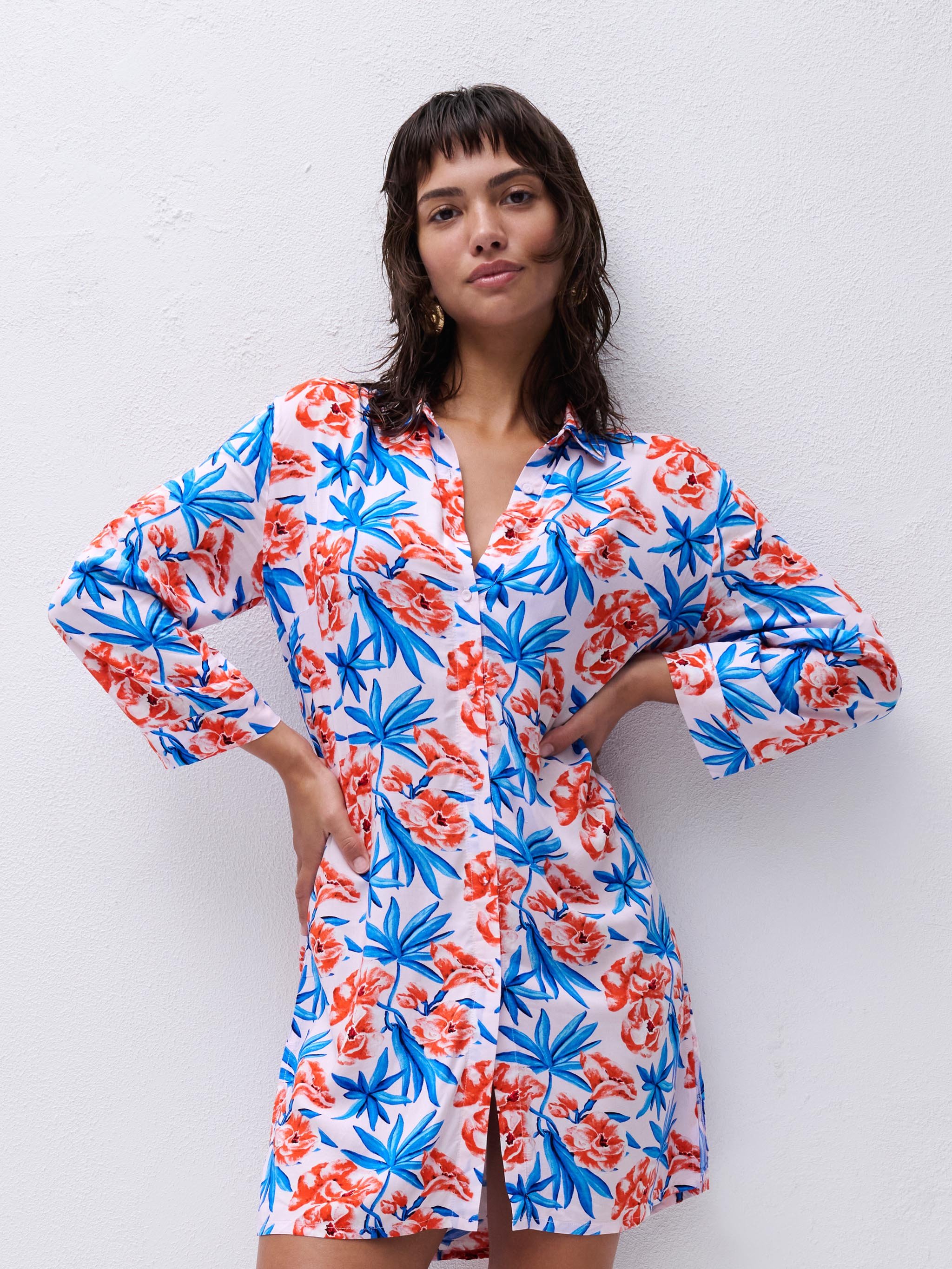 Long-sleeved shirt CHANTELLE Blue