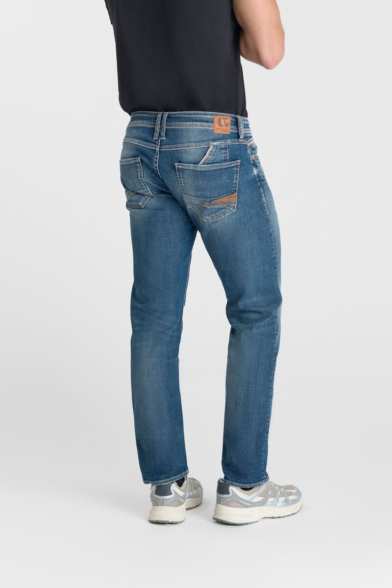 Straight leg jeans, length 34 LE TEMPS DES CERISES Blue
