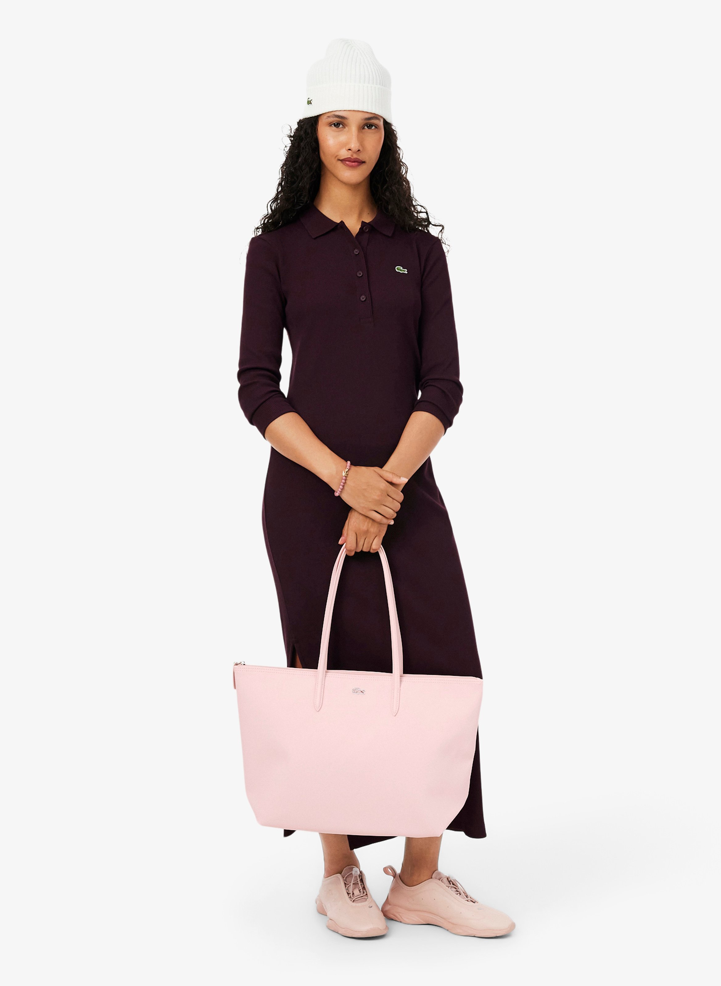Große Einkaufstasche L.12.12 Konzept LACOSTE Rosa