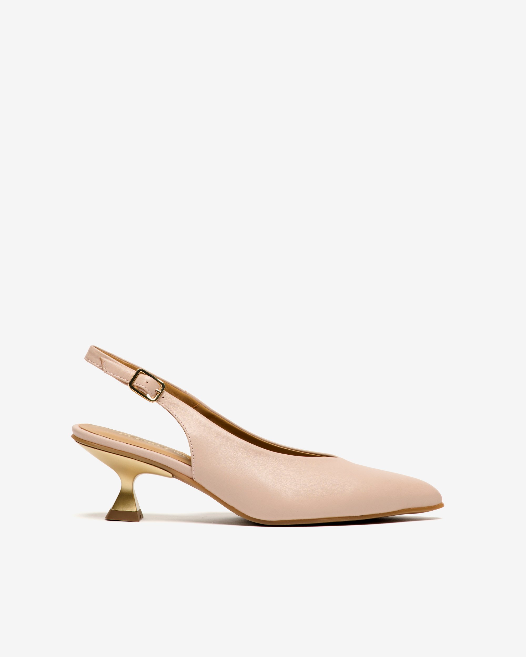 Pink leather high heels PEDRO MIRALLES Pink
