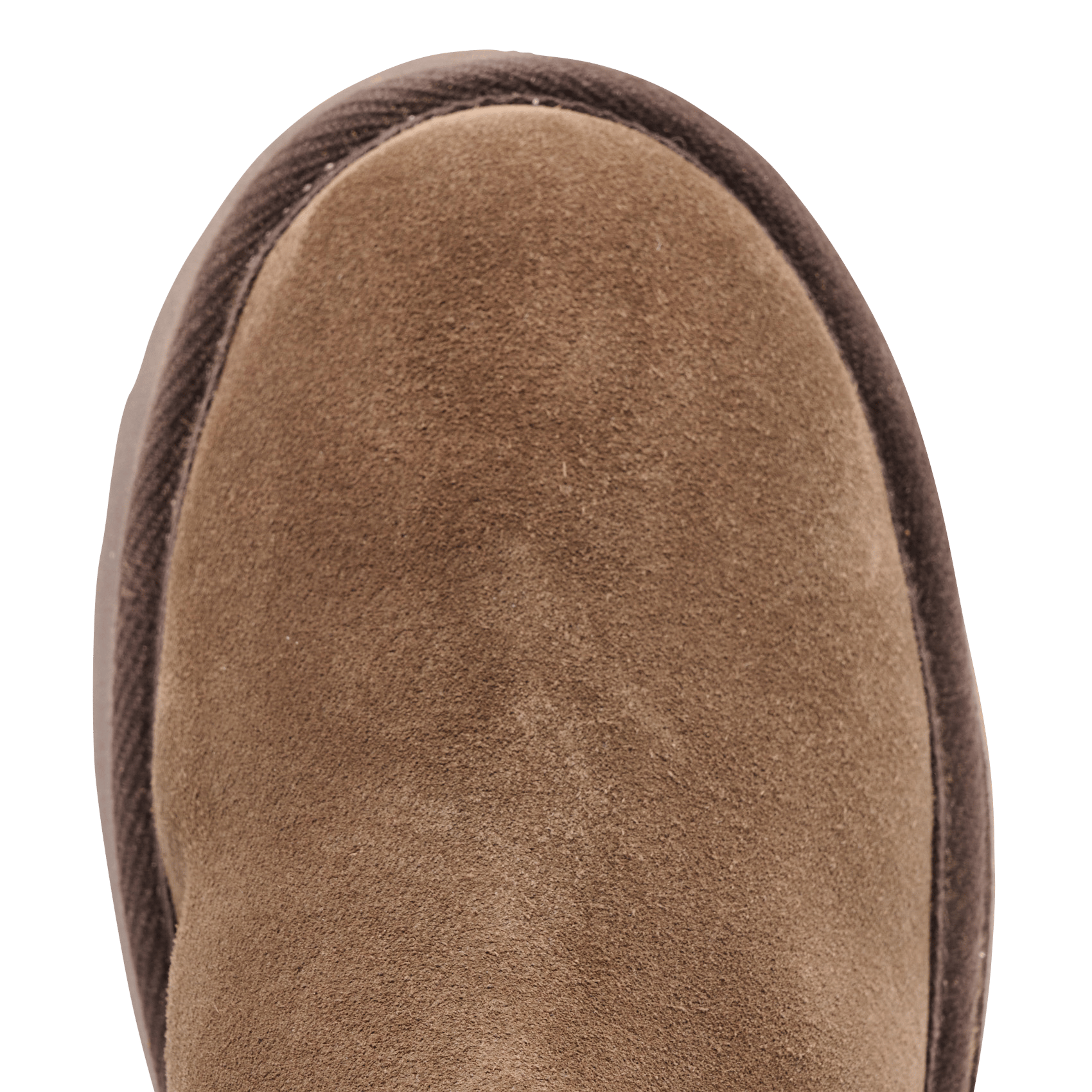 Flat suede leather ankle boots MELLOW YELLOW Brown