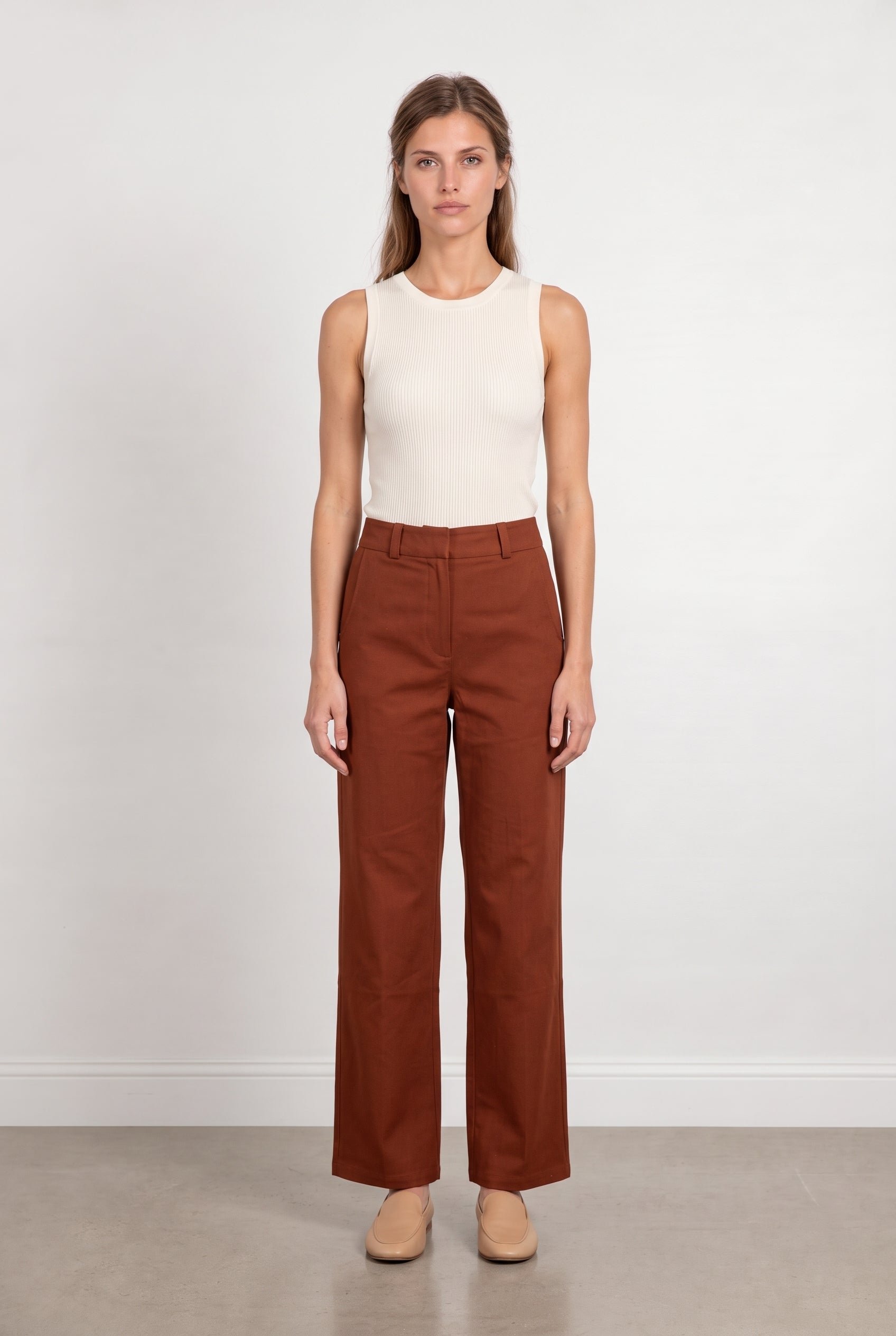 Pants VALENTINE GAUTHIER- SECONDE MAIN Brown