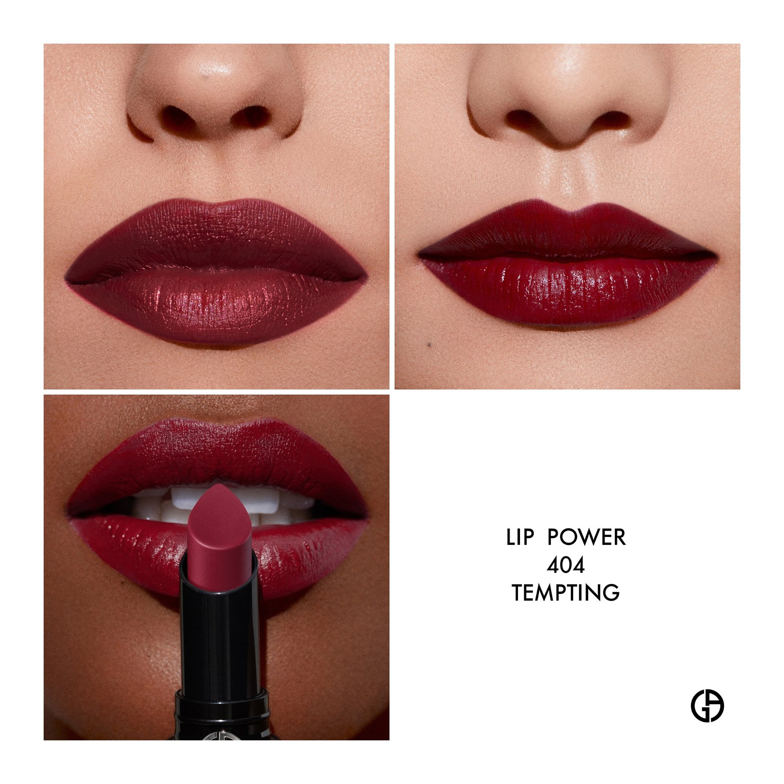 Lip Power - Lippenstift ARMANI 404 tempting