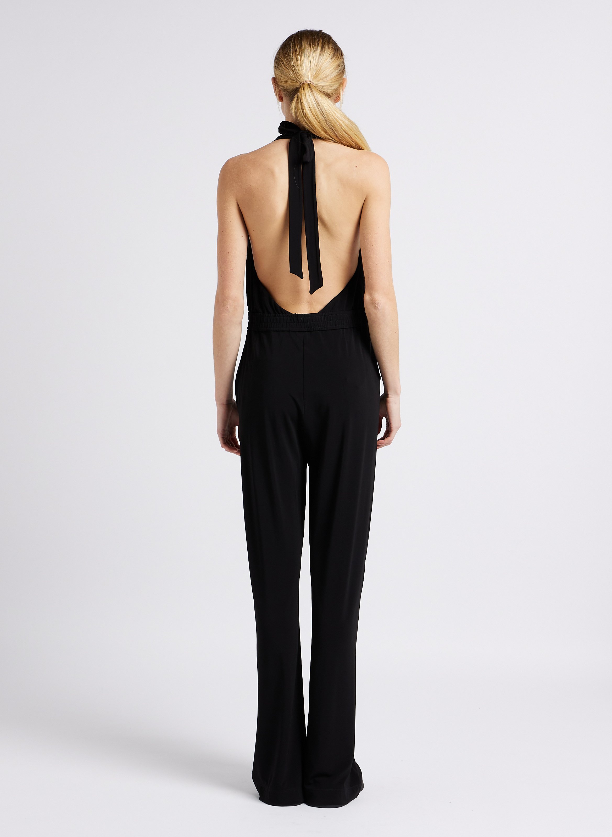 Combinaison de plage dos nu MAX MARA LEISURE Noir