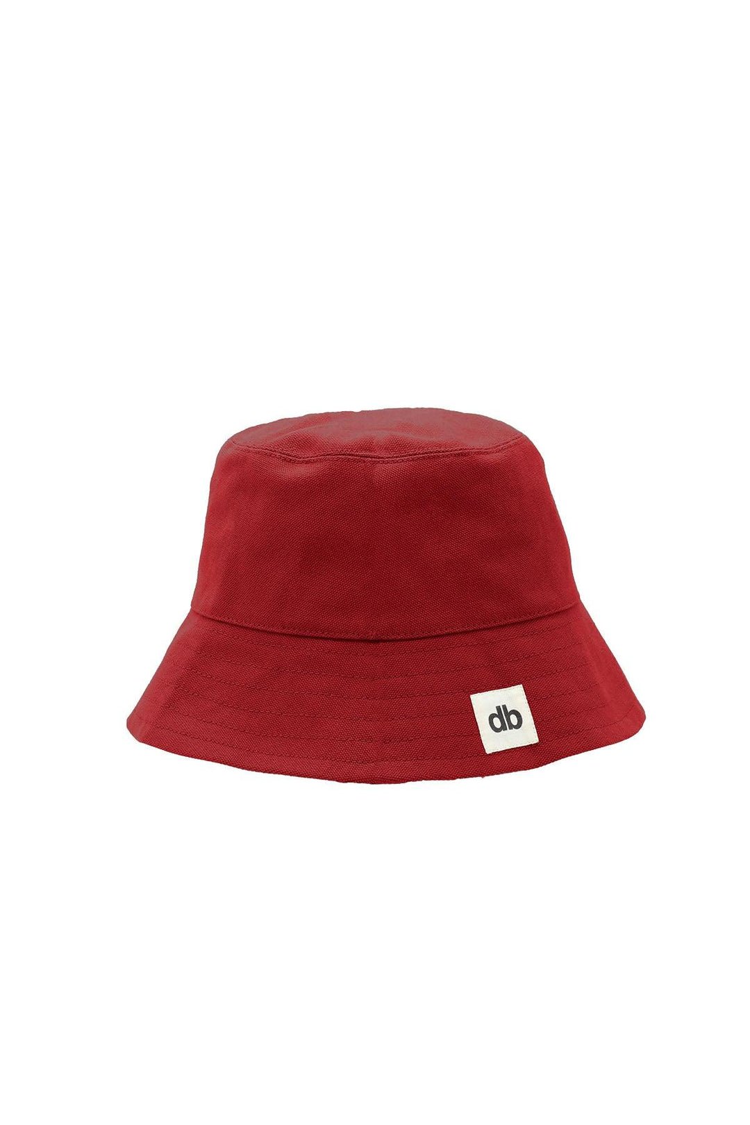 Cotton bucket hat HINDBAG Red
