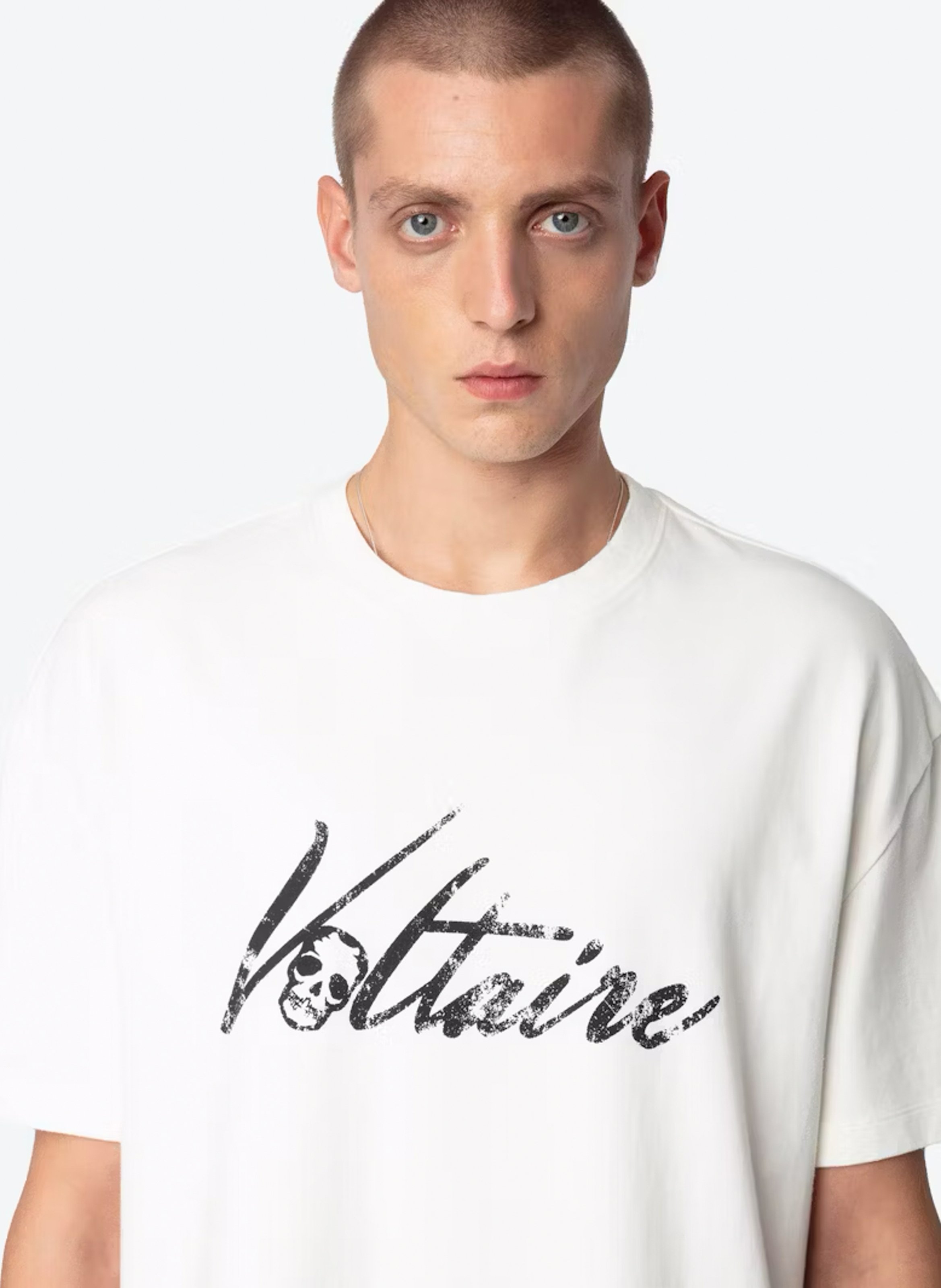 Oversized printed organic cotton t-Shirt Judo Zadig&Voltaire