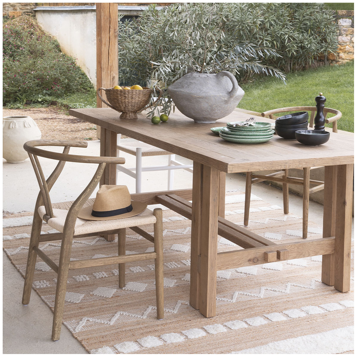 Pot décoratif BLANC D'IVOIRE Blanc