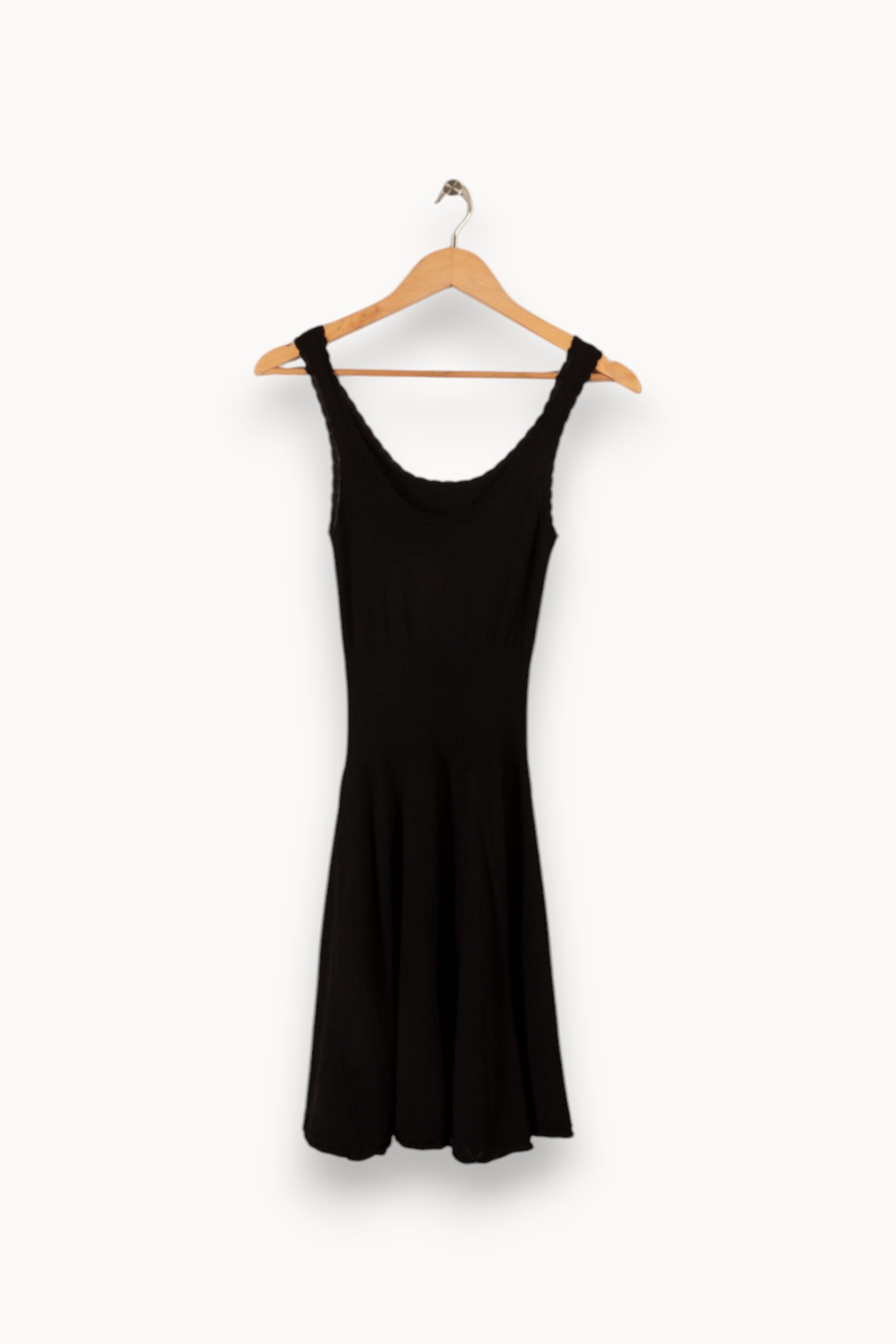 Midi dress TARA JARMON - Seconde Main Black