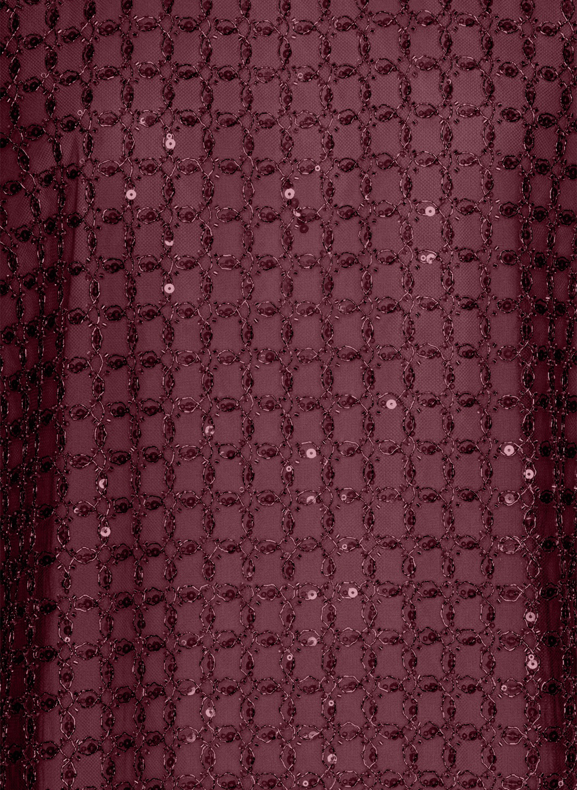 Round neck top adorned with rhinestones ROTATE Brown