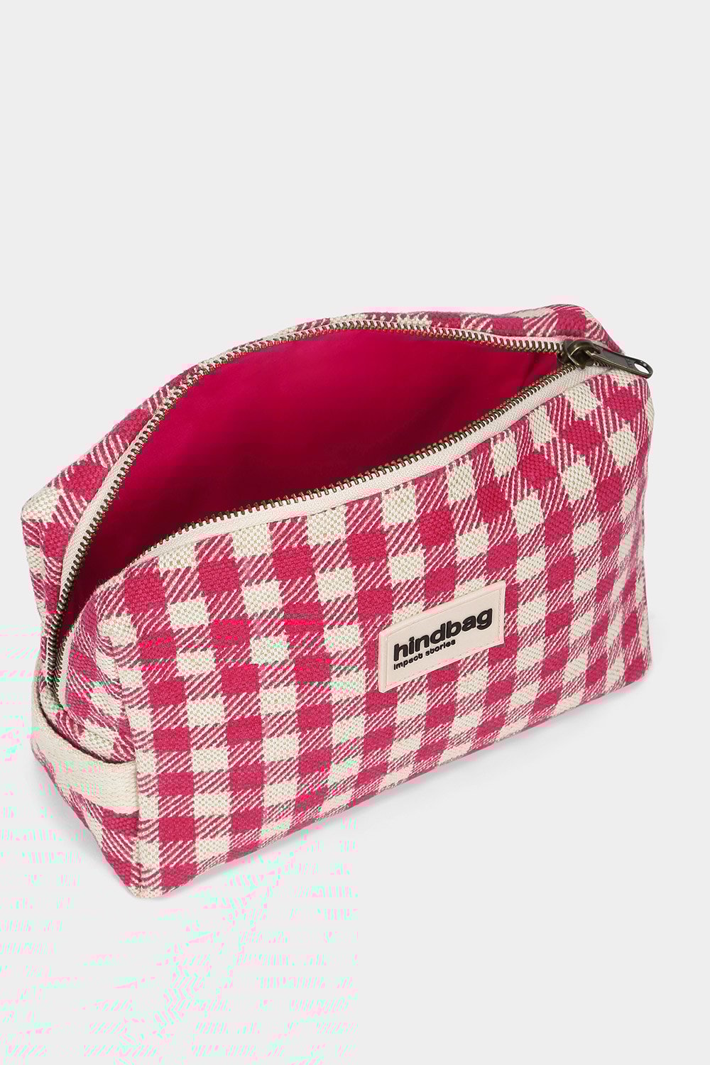 Cotton toiletry bag HINDBAG Pink