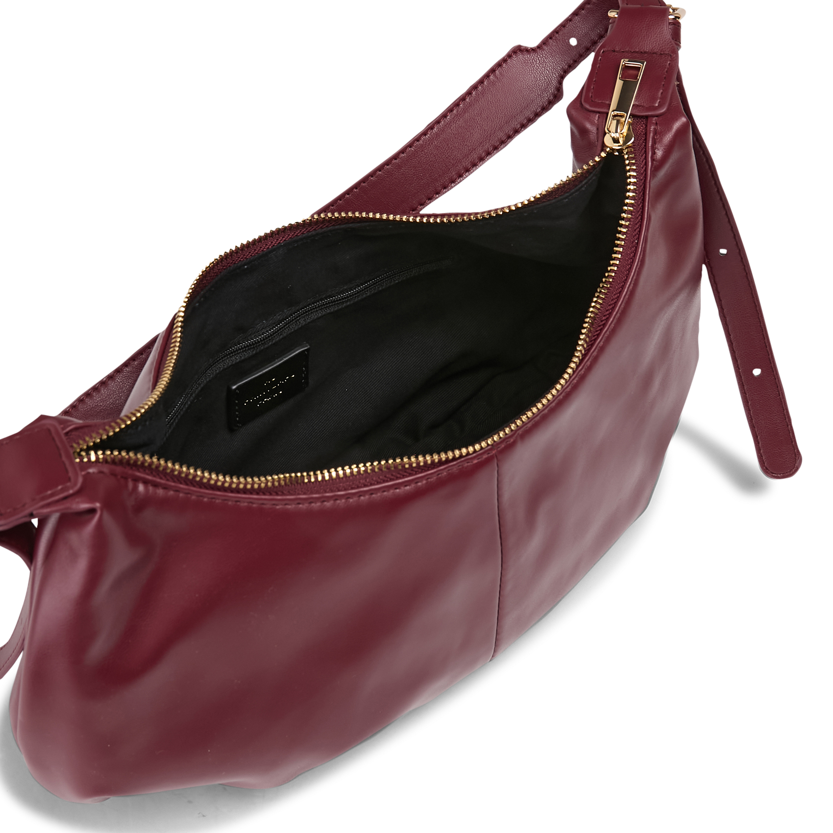 Faux leather shoulder bag AU PRINTEMPS PARIS Purple