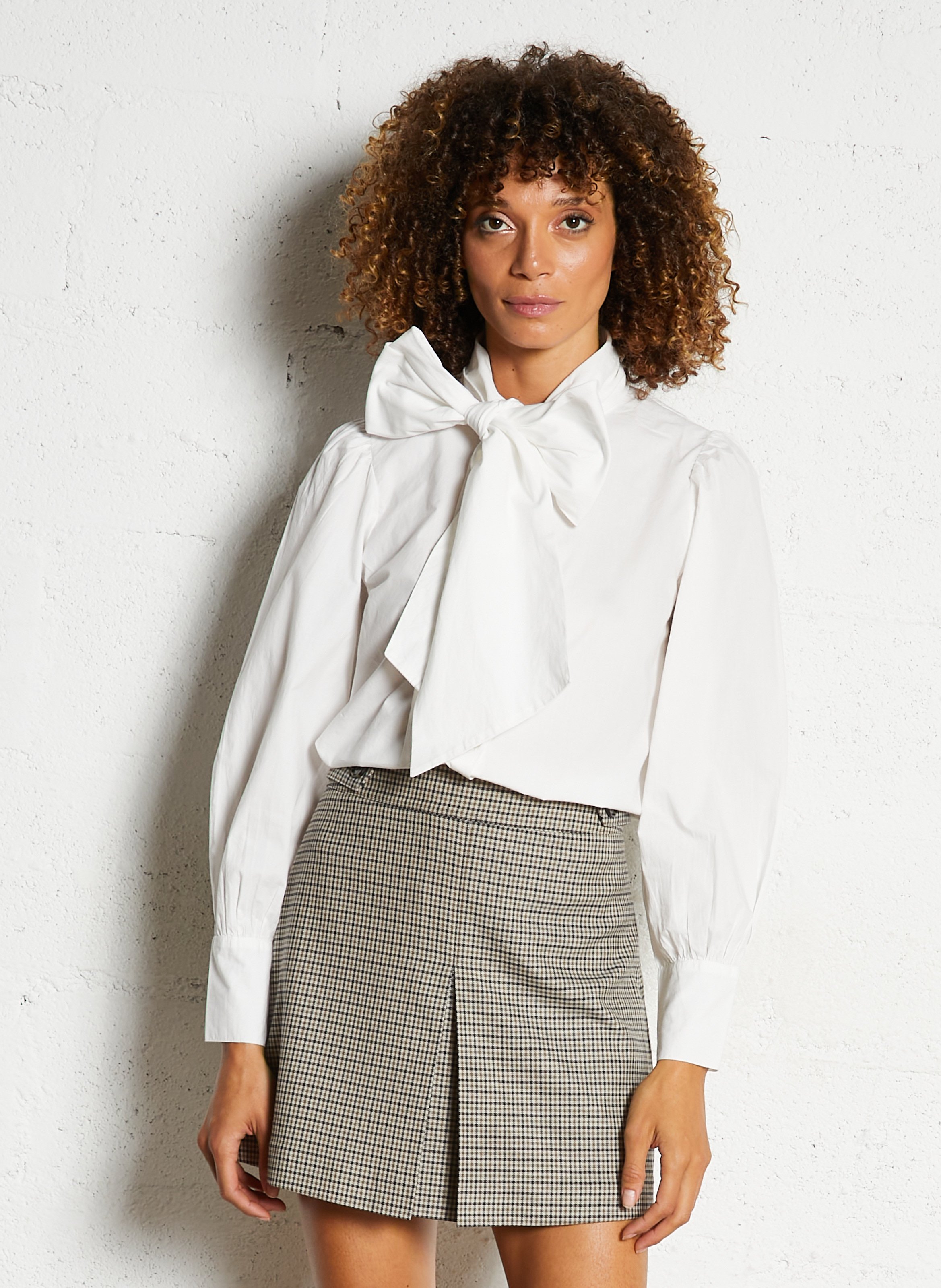 Capri plain oversized shirt PETITE MENDIGOTE