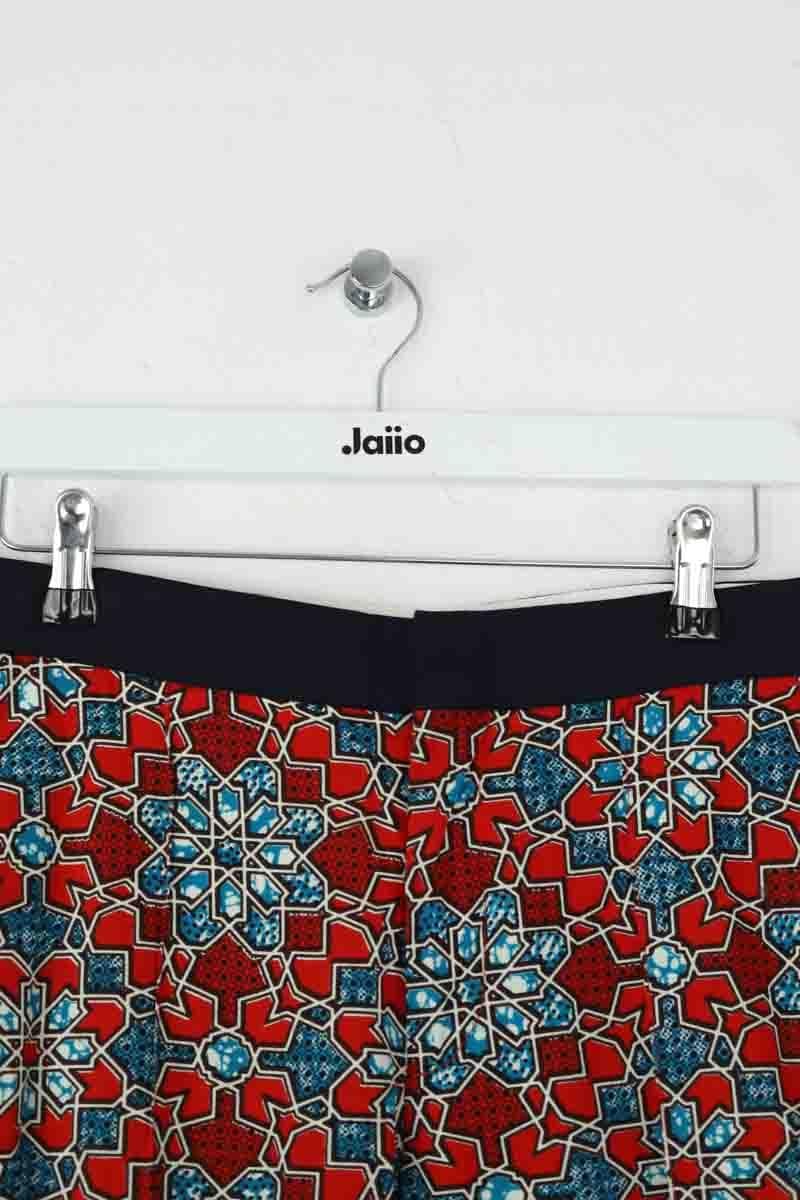 Slim-fit cotton cargo pants CHLOE STORA - SECONDE MAIN Red