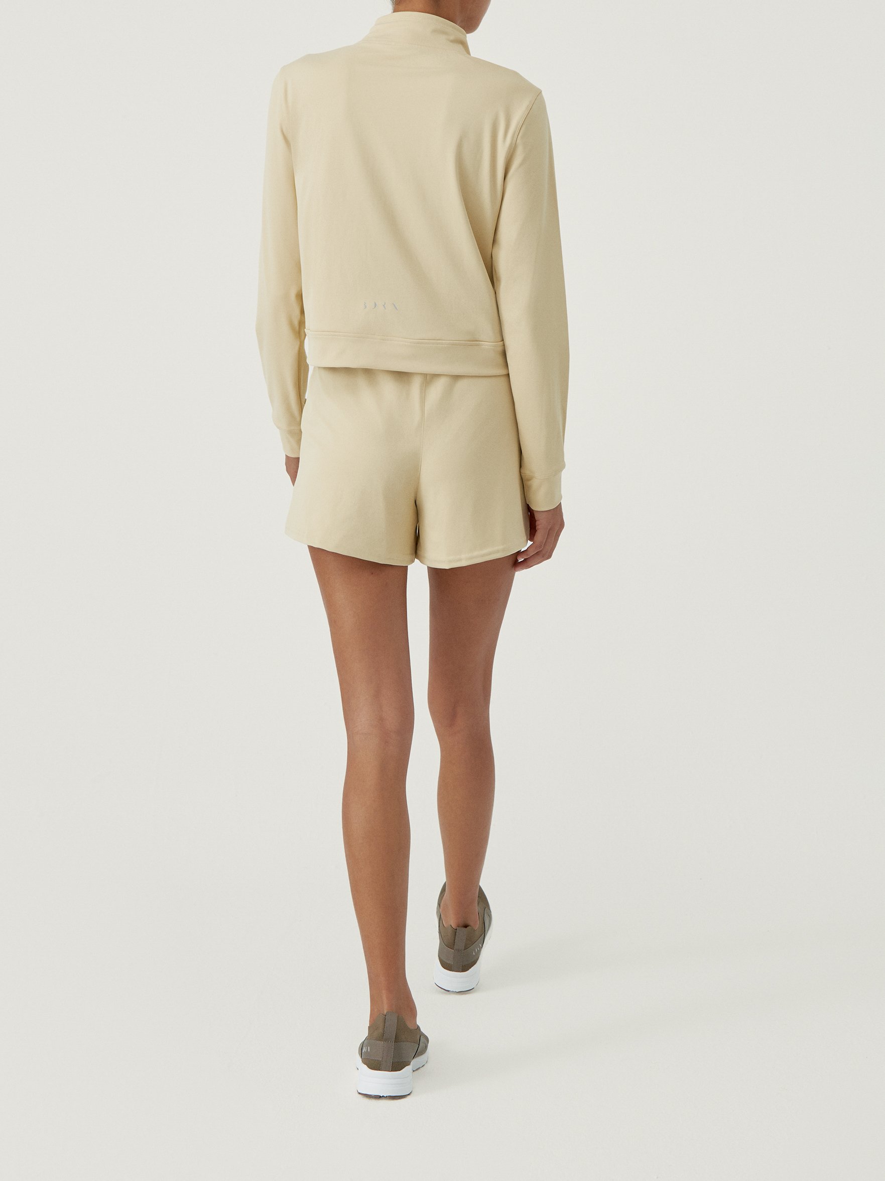 Short sport women&#039;s cyclist naoko BORN LIVING YOGA Beige