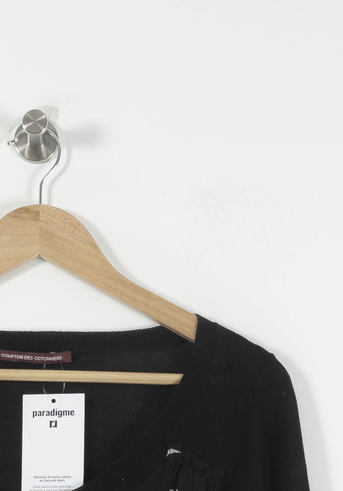Cardigan COMPTOIR DES COTONNIERS - Seconde main Black