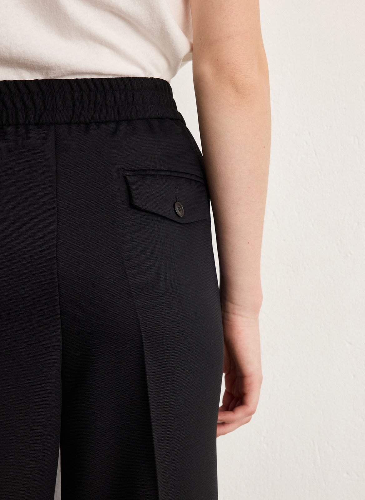 Bundfaltenhose PABLO Schwarz