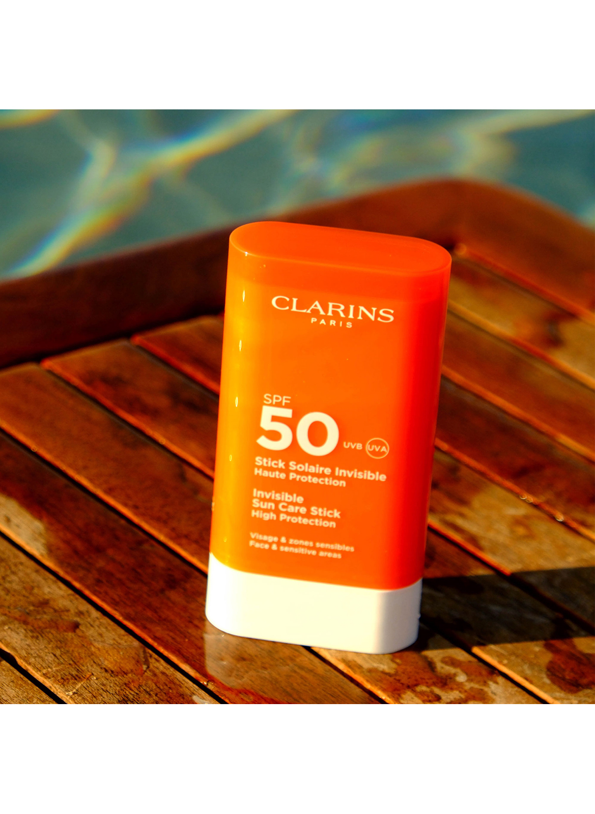 Invisible Sunscreen Stick SPF50
High Protection CLARINS No color
