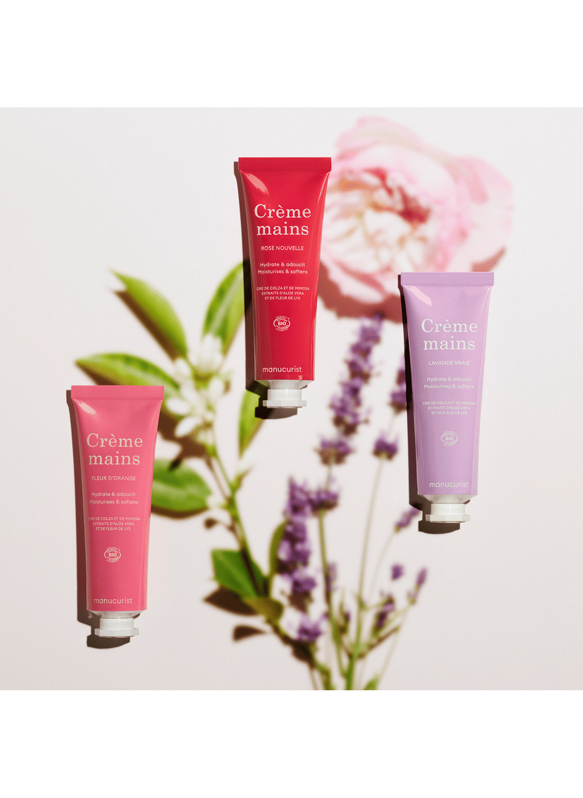 Crème mains rose MANUCURIST No color