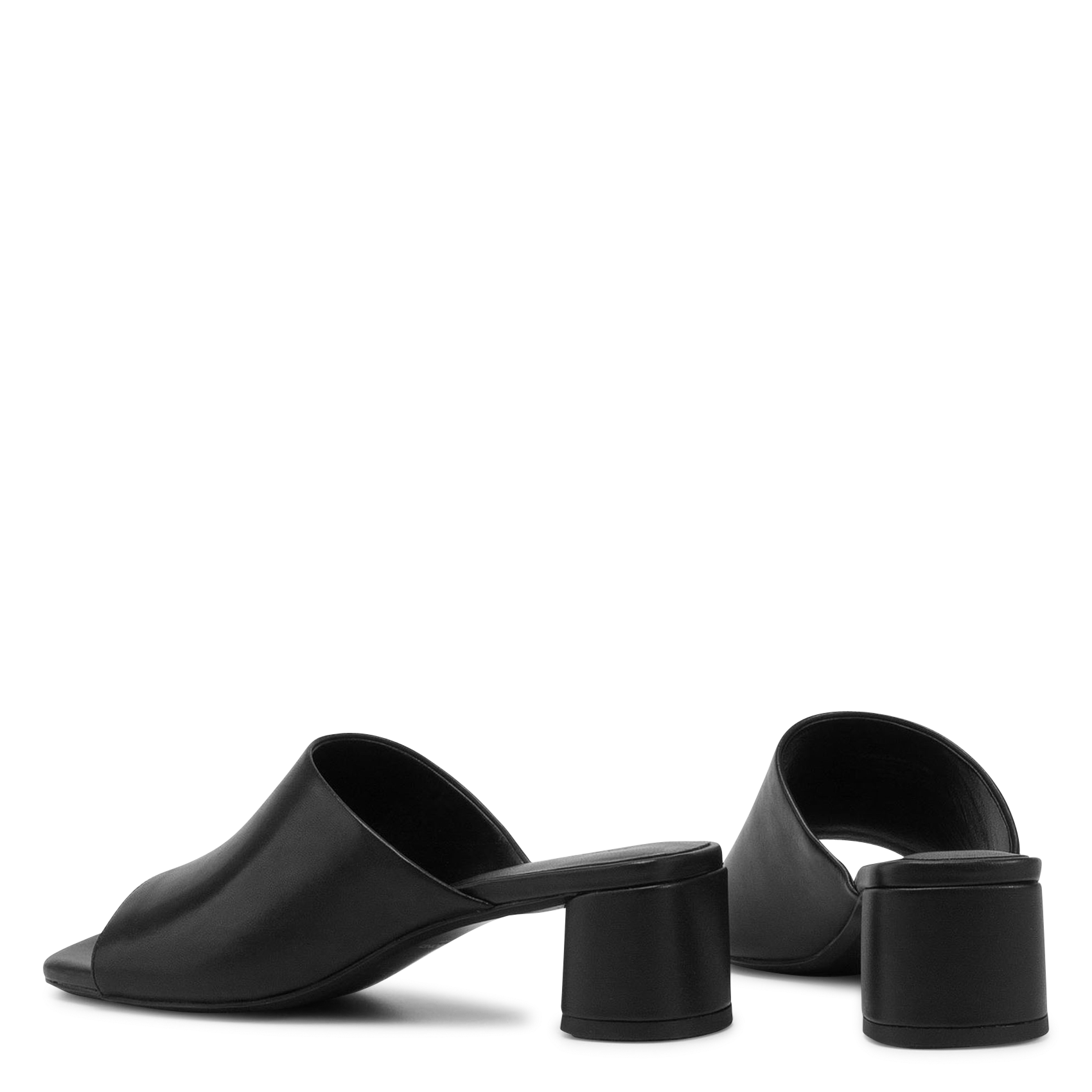 Leder-Mules VAGABOND Schwarz