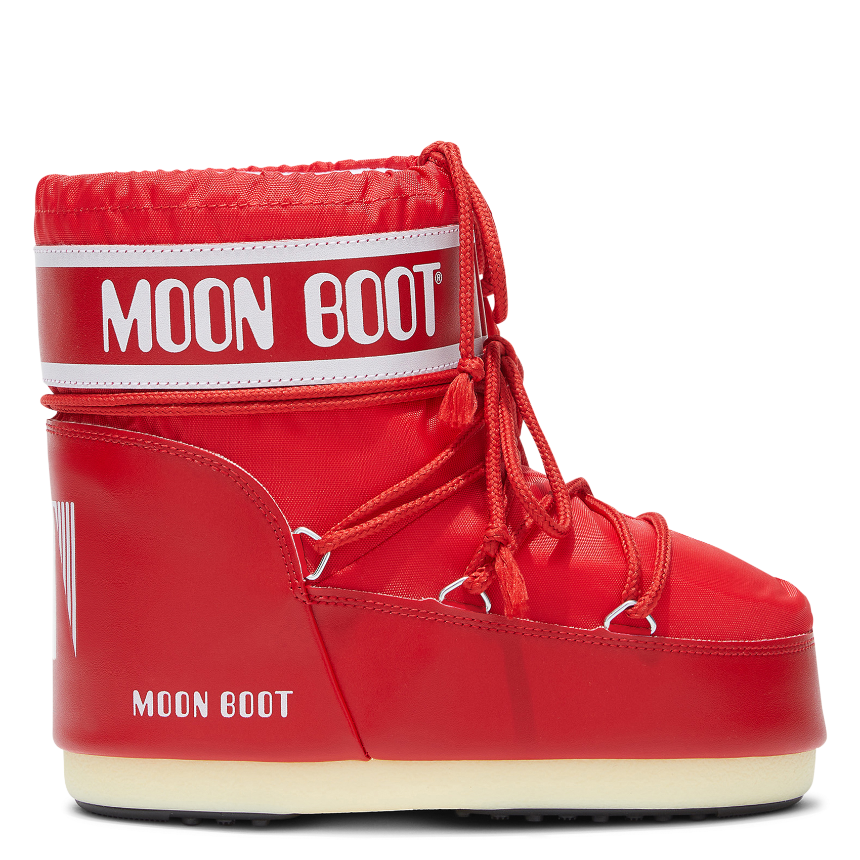 Bottines à lacets MB ICON LOW NYLON Red