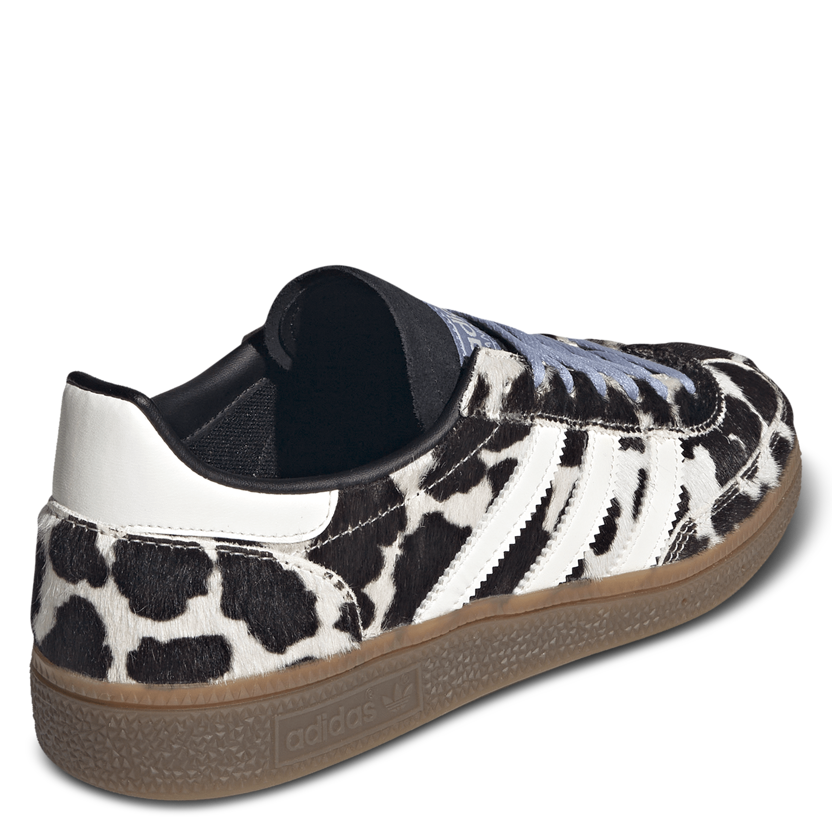 Low-top animal-print sneakers ADIDAS Black